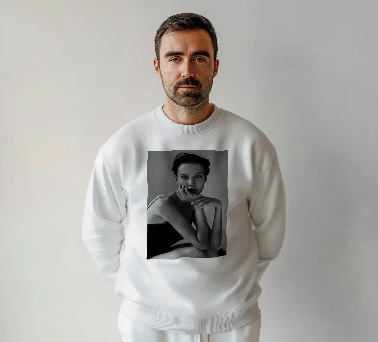 Sguardo ininterrotto felpa da Galery Vintage