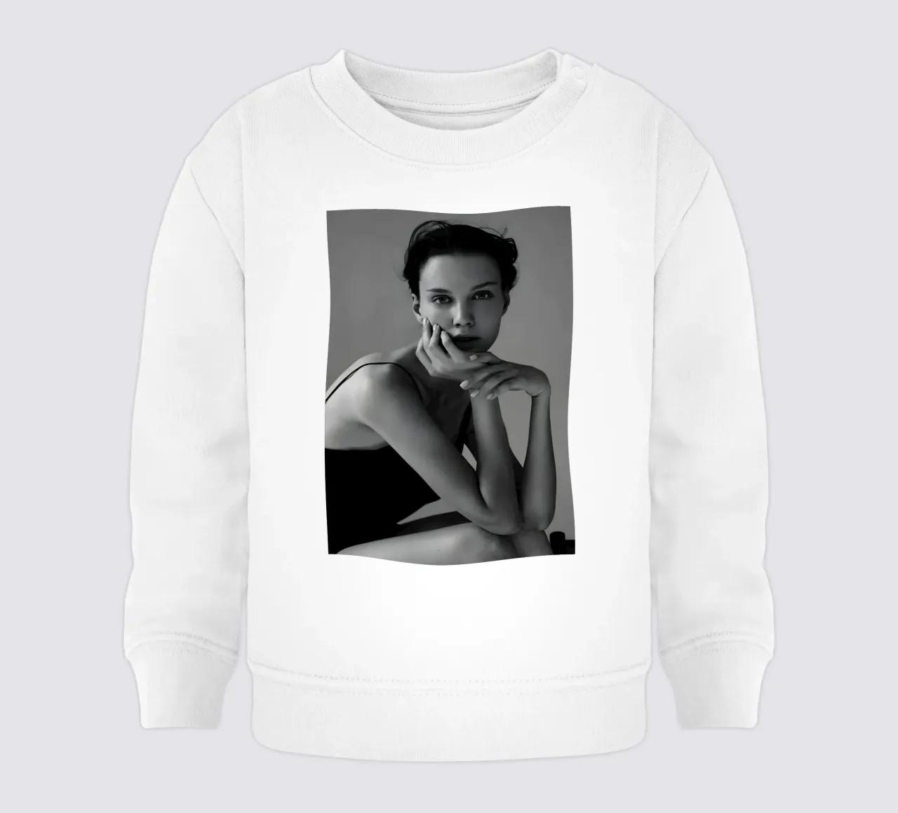 Sguardo ininterrotto felpa neonato da Galery Vintage