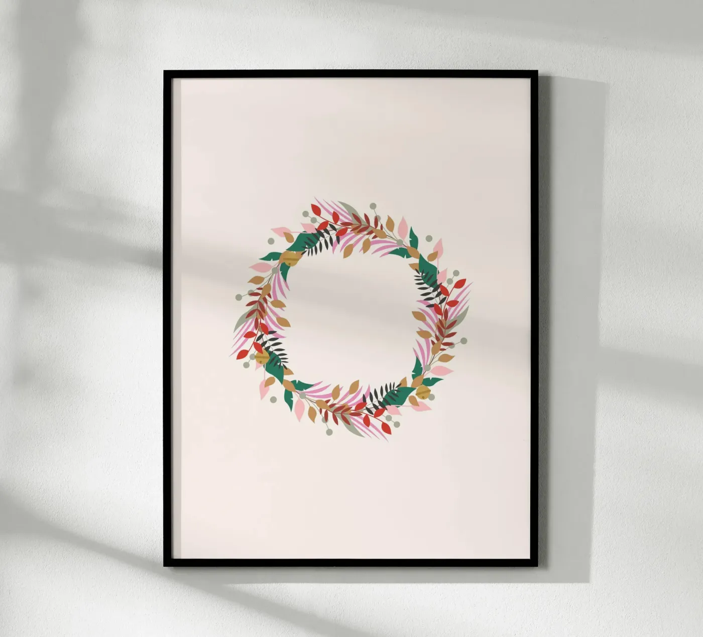 Wreath Editorial poster by janamossmann