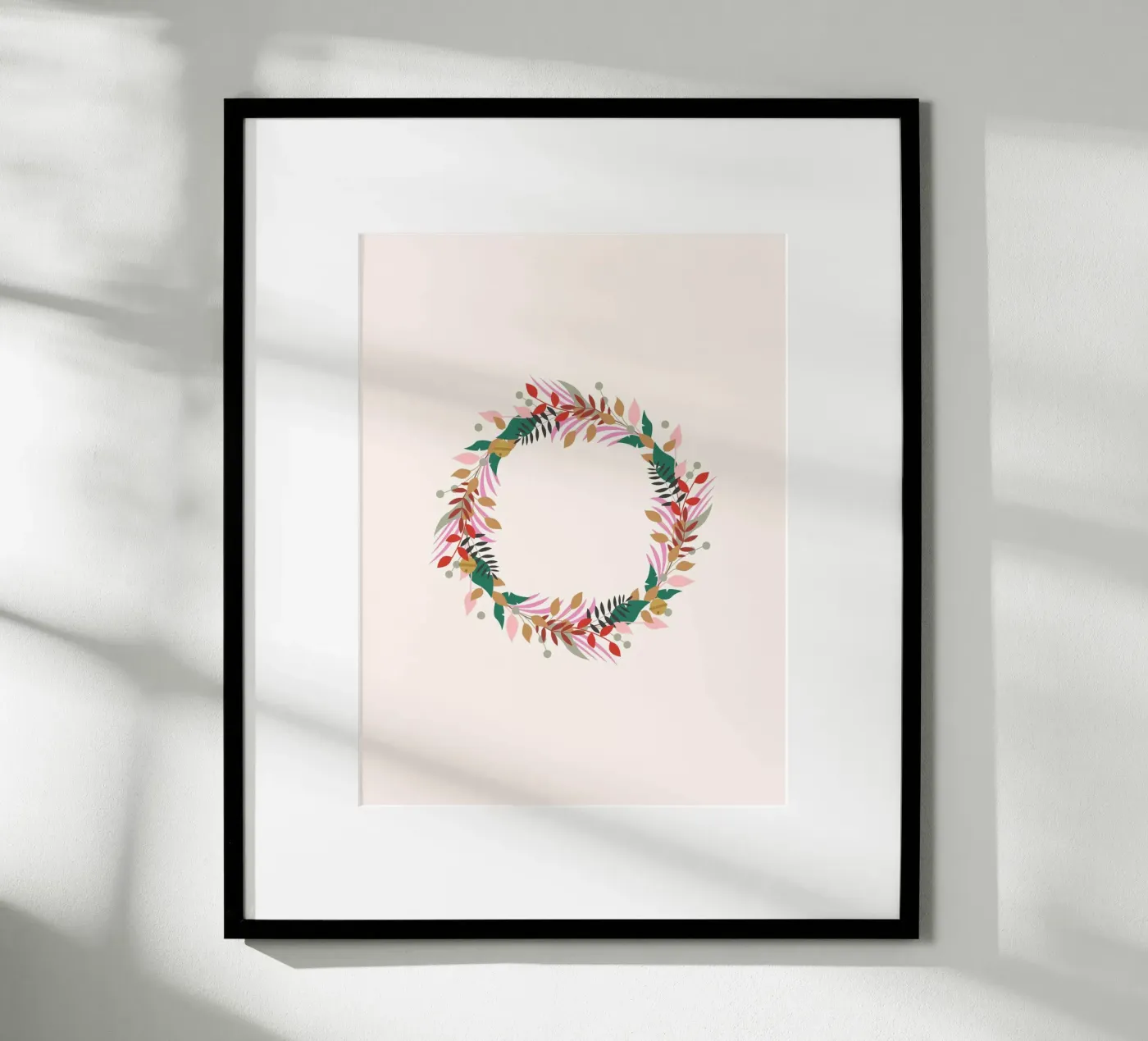 Wreath Editorial poster by janamossmann