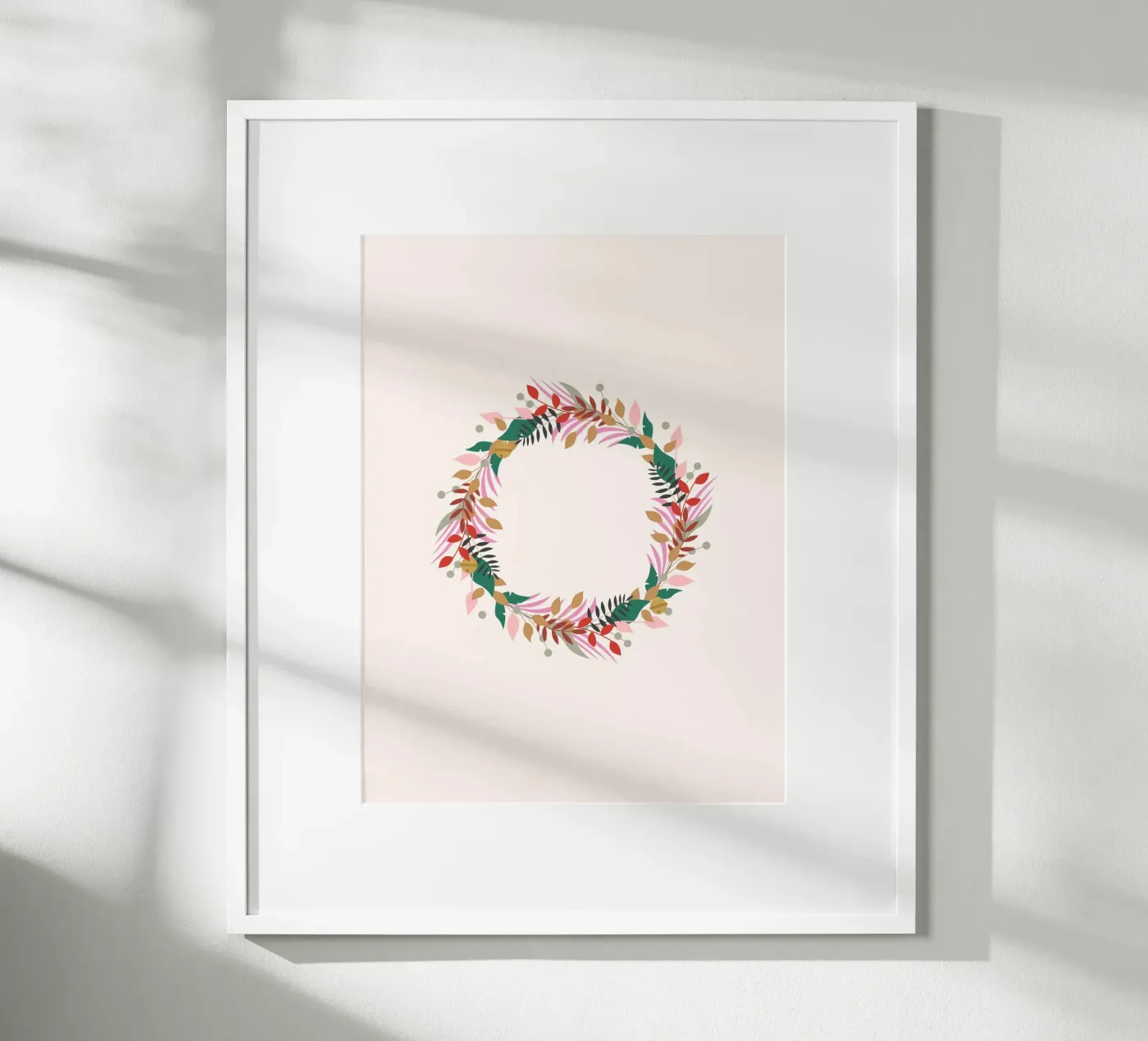Wreath Editorial poster by janamossmann