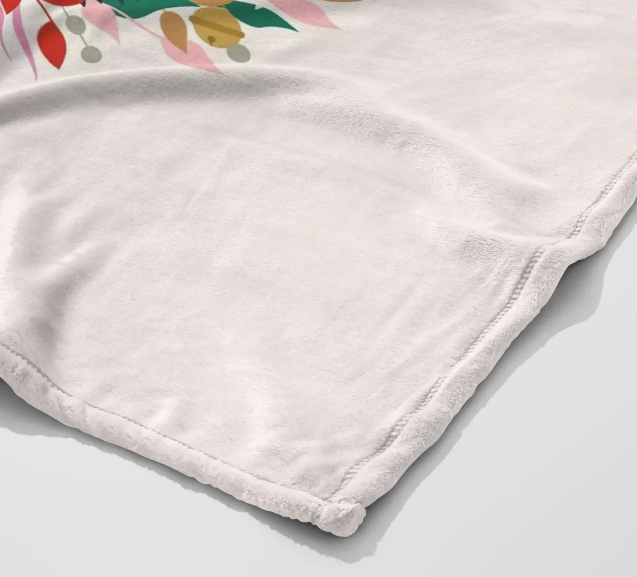 Editoriale Corona di fiori coperta in pile da janamossmann
