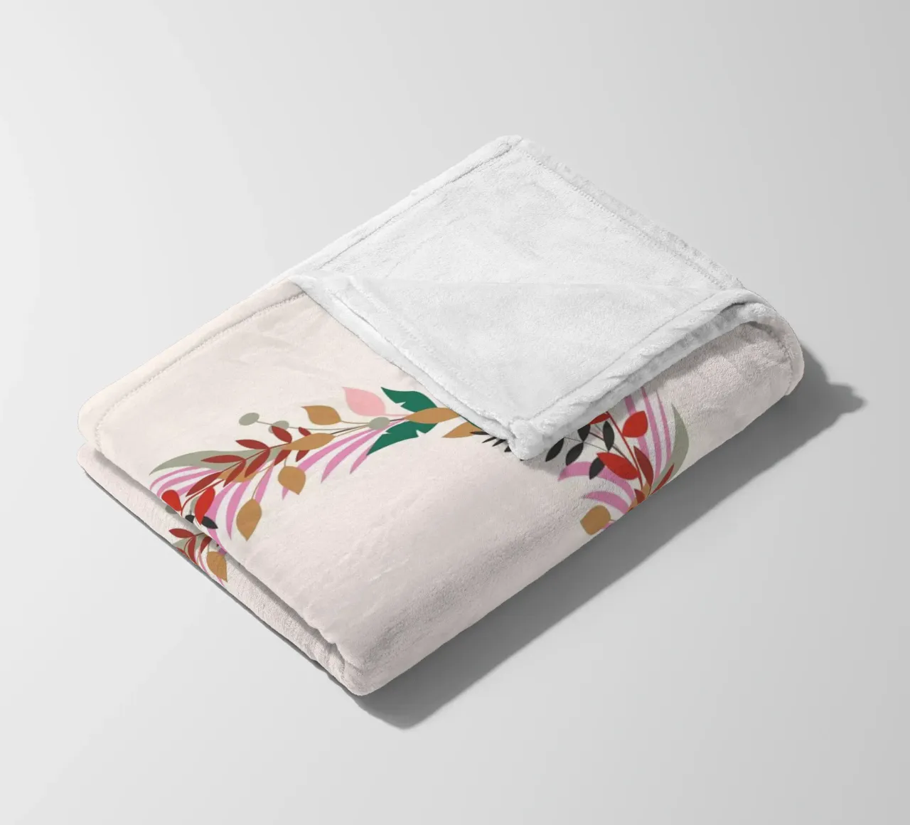 Editoriale Corona di fiori coperta in pile da janamossmann