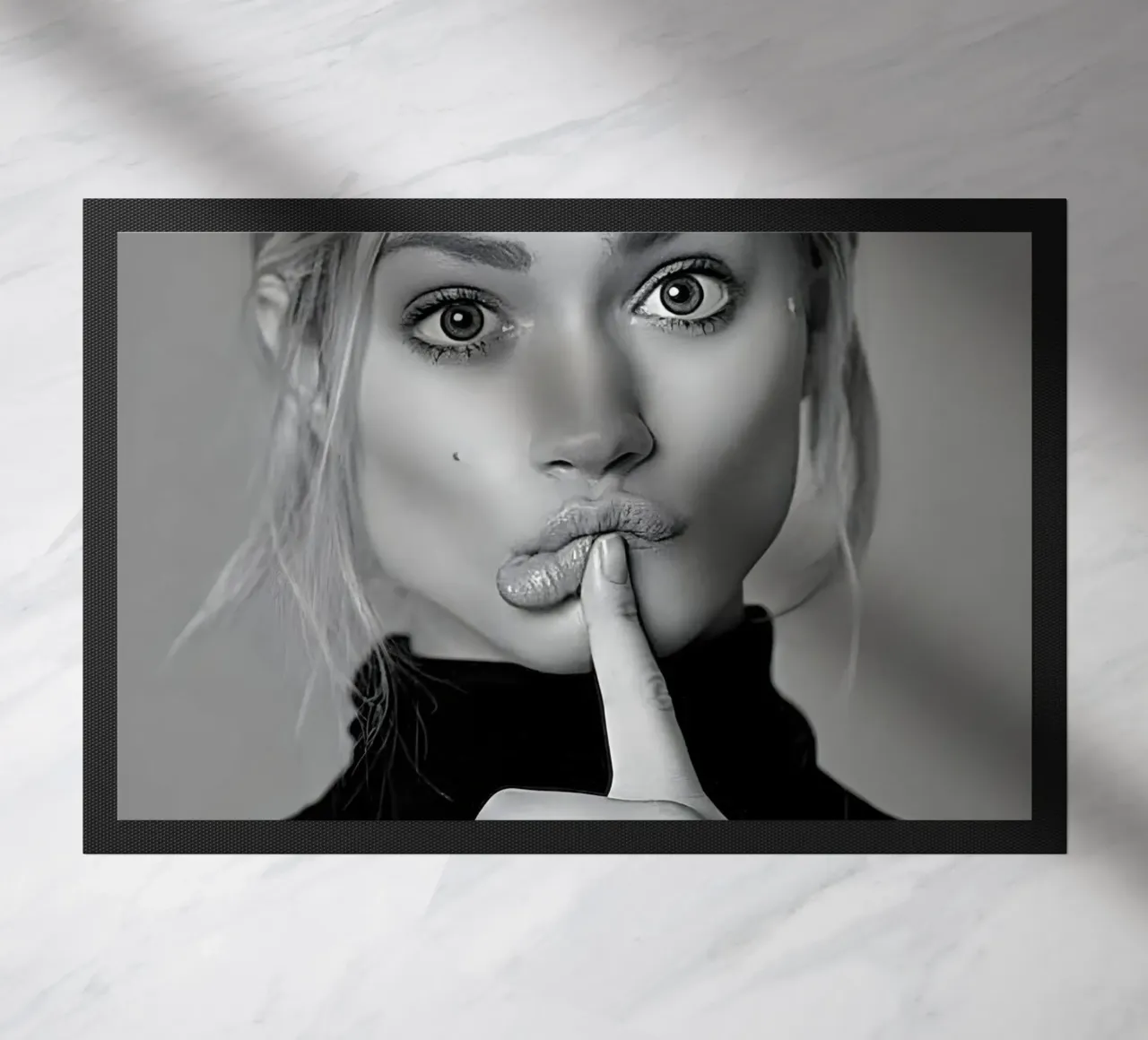 Ssst.... doormat by Galery Vintage