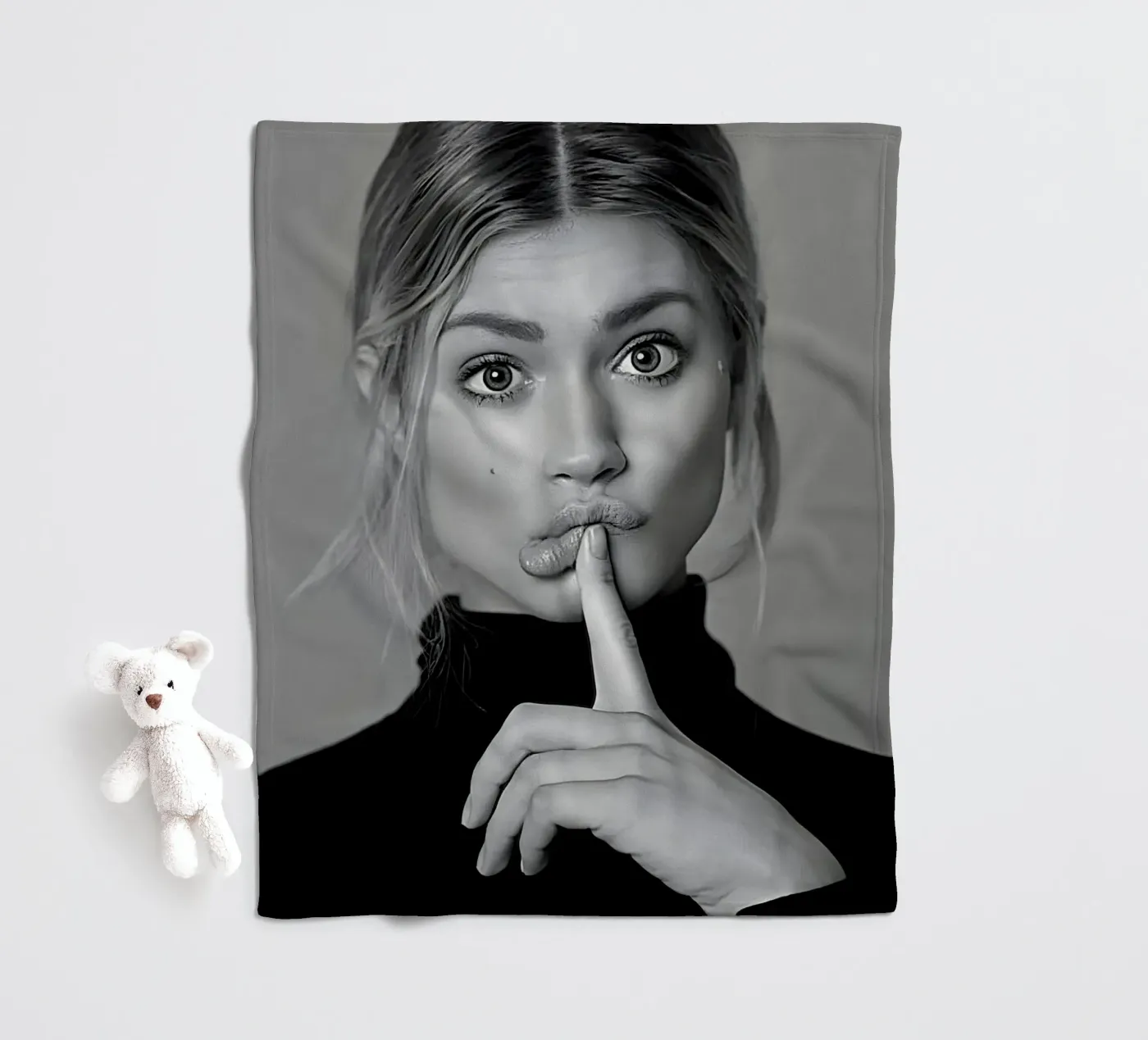 Ssst.... Fleecedecke von Galery Vintage