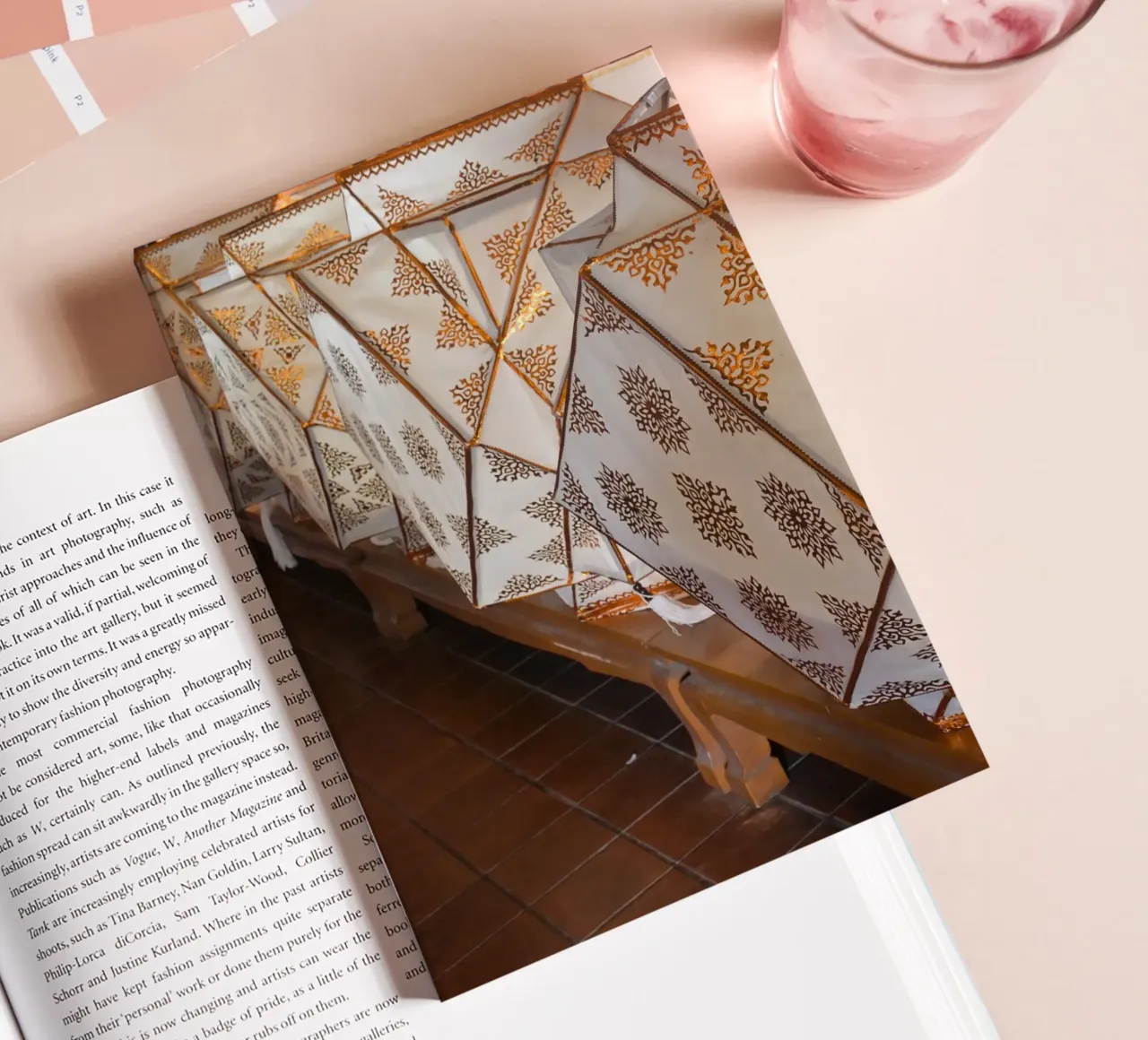 Decorative Geometric Lanterns on Display notebook by byrieneke