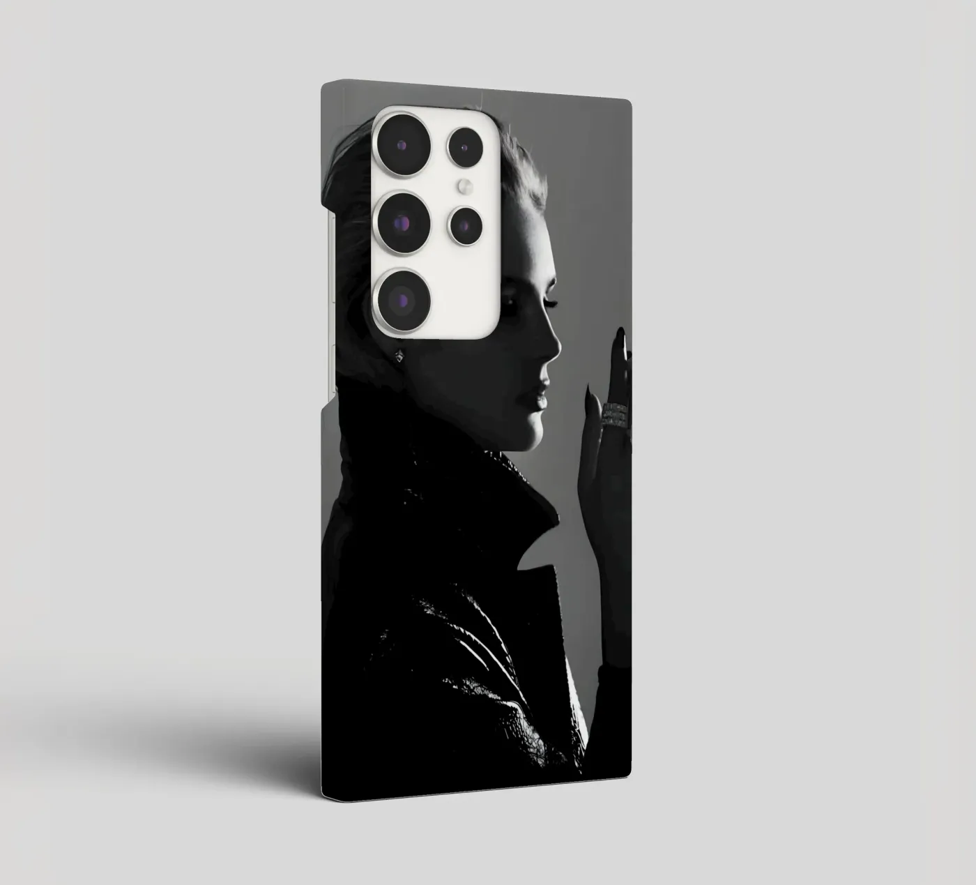 Smoke and Profile coque samsung de Galery Vintage