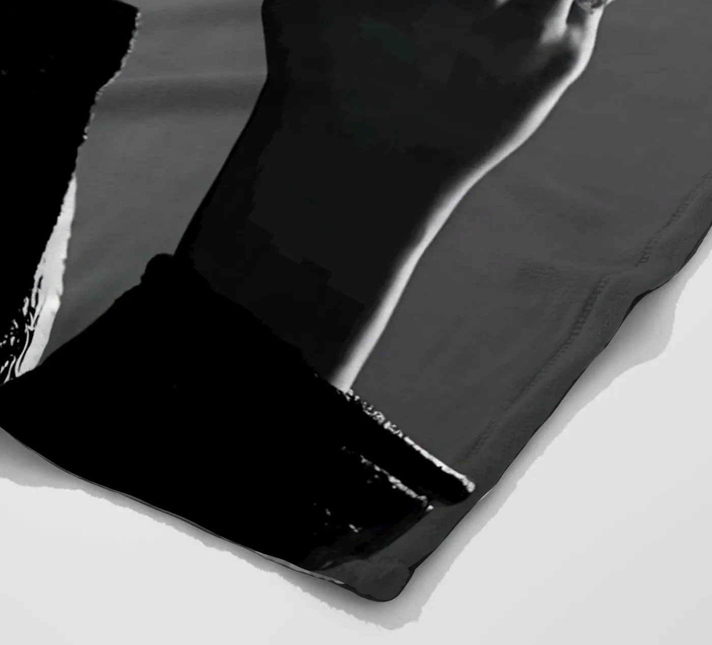 Fumo e profilo coperta in pile da Galery Vintage