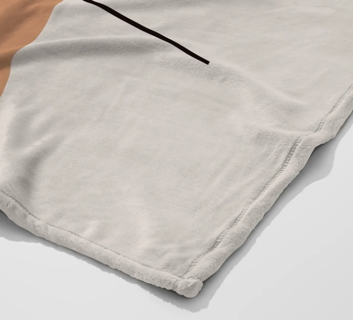 Simple Harmony - Abstract Composition fleecedeken van KHouse Studio