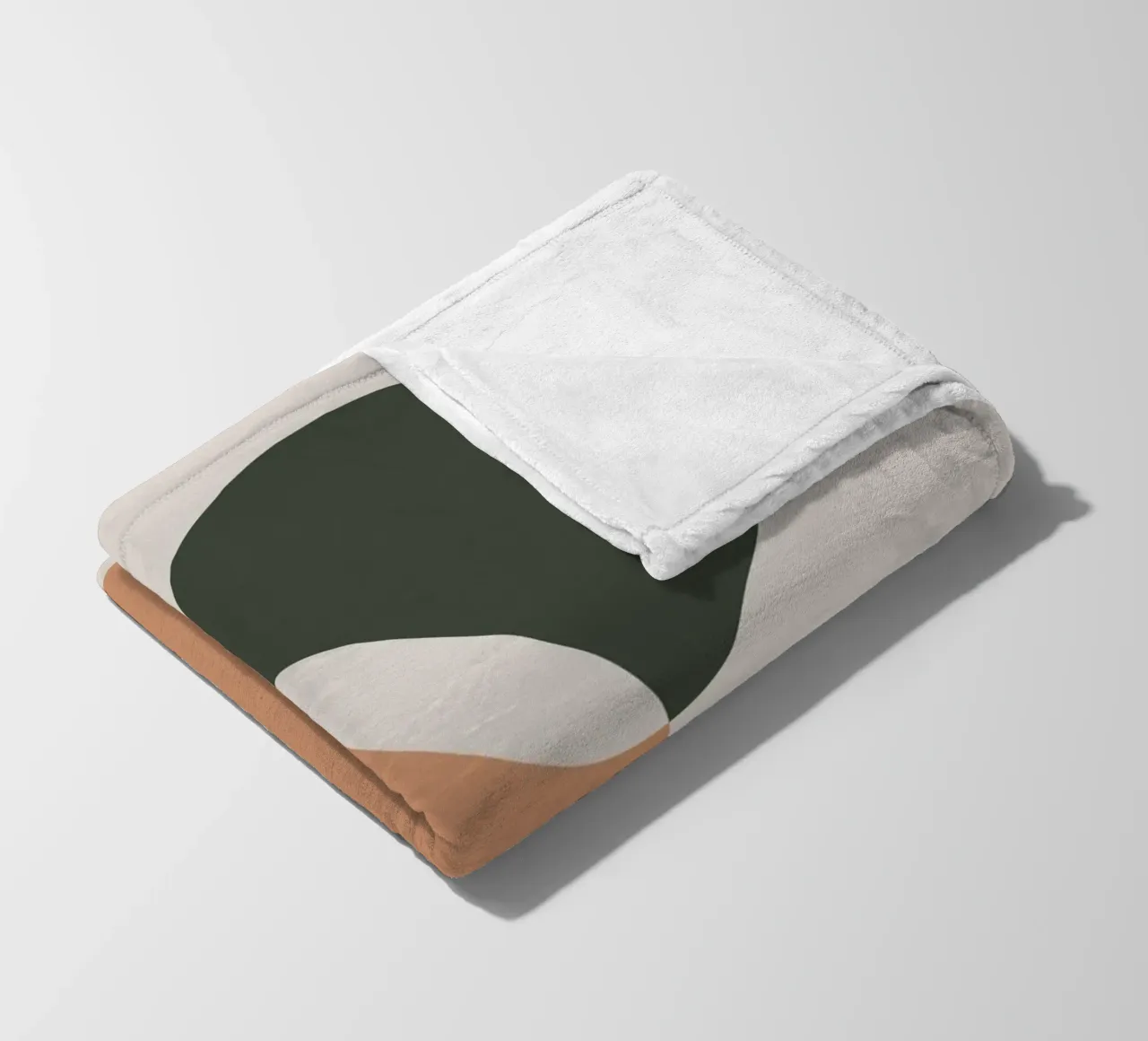 Simple Harmony - Abstract Composition Fleecedecke von KHouse Studio