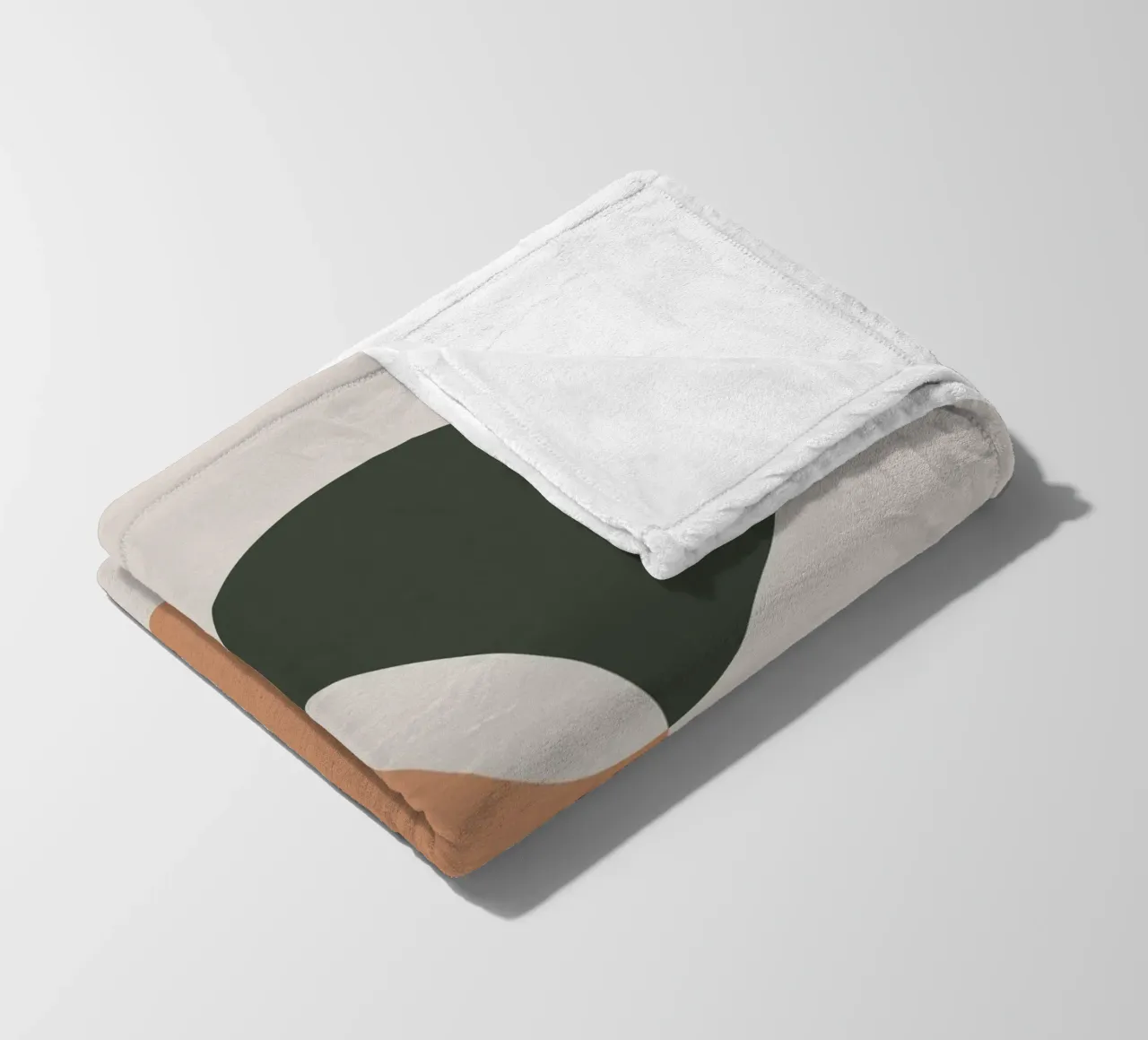 Simple Harmony - Abstract Composition Fleecedecke von KHouse Studio