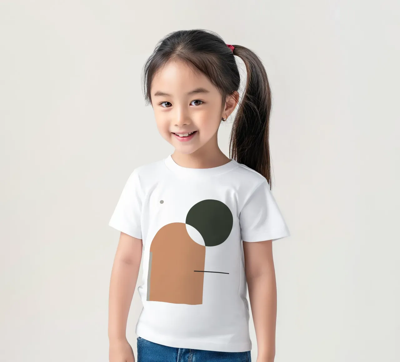 Semplice armonia - Composizione astratta t-shirt bambini da KHouse Studio