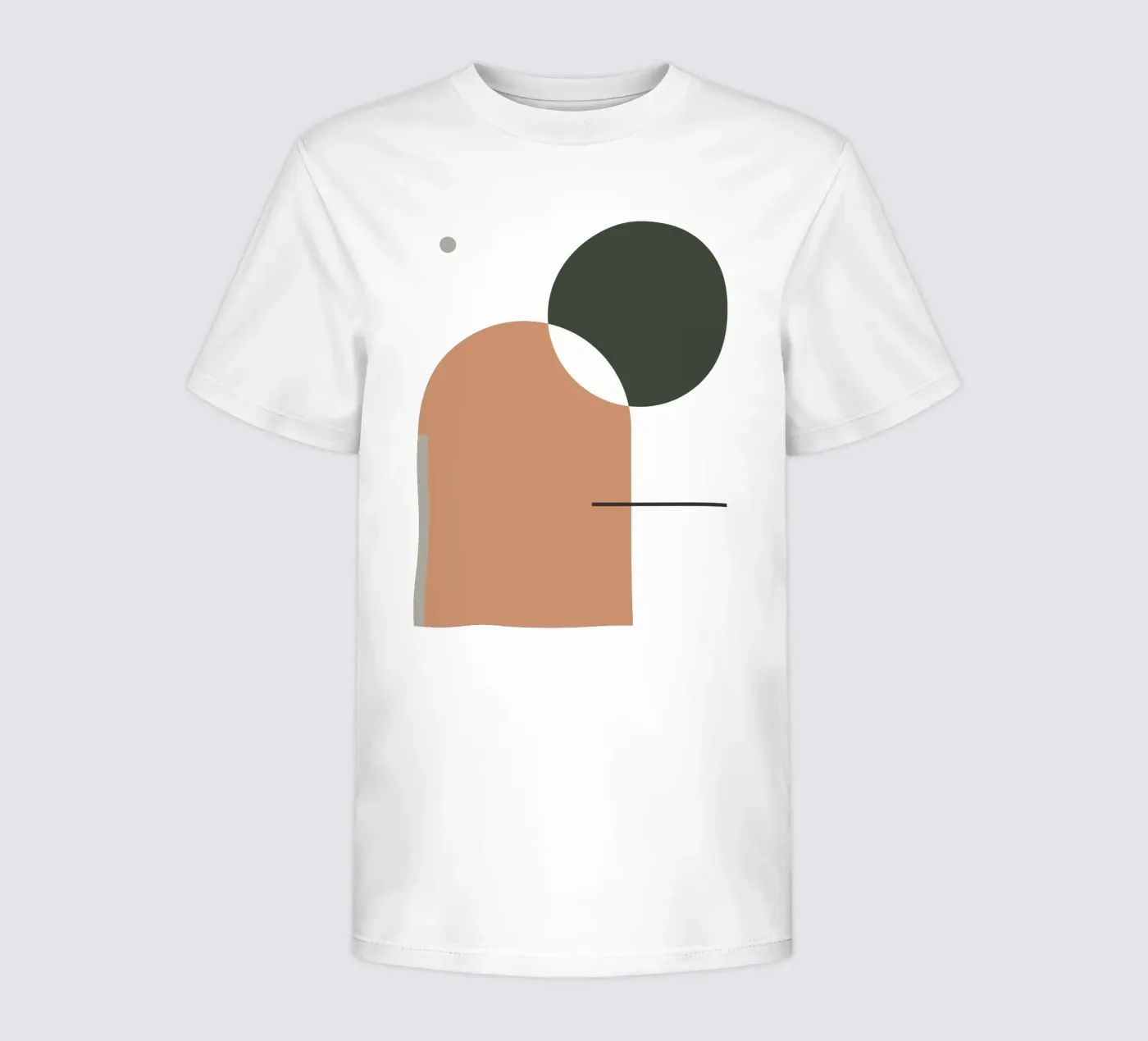 Simple Harmony - Abstract Composition kids t-shirt by KHouse Studio