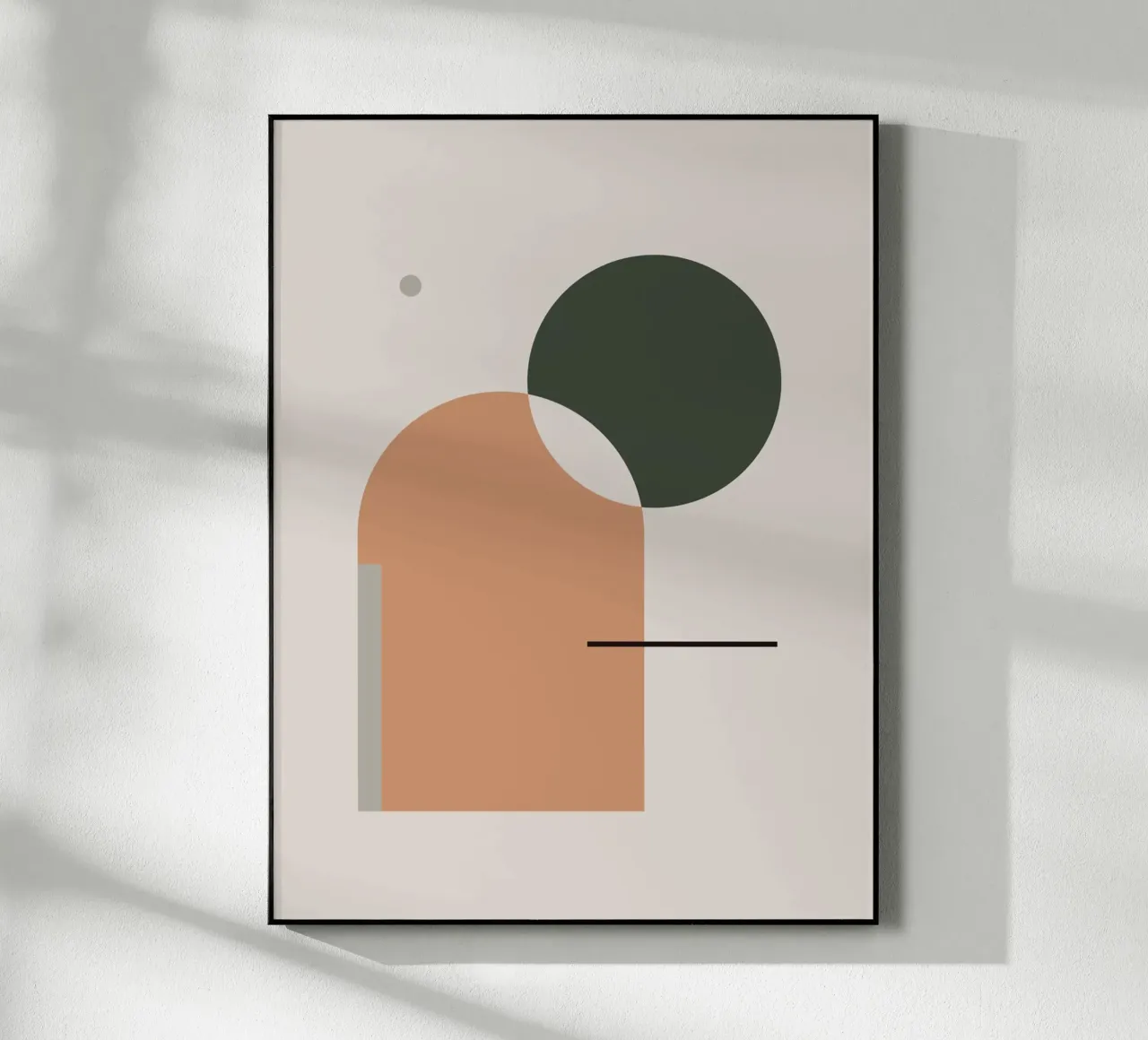 Simple Harmony - Composition abstraite plexiglas de KHouse Studio