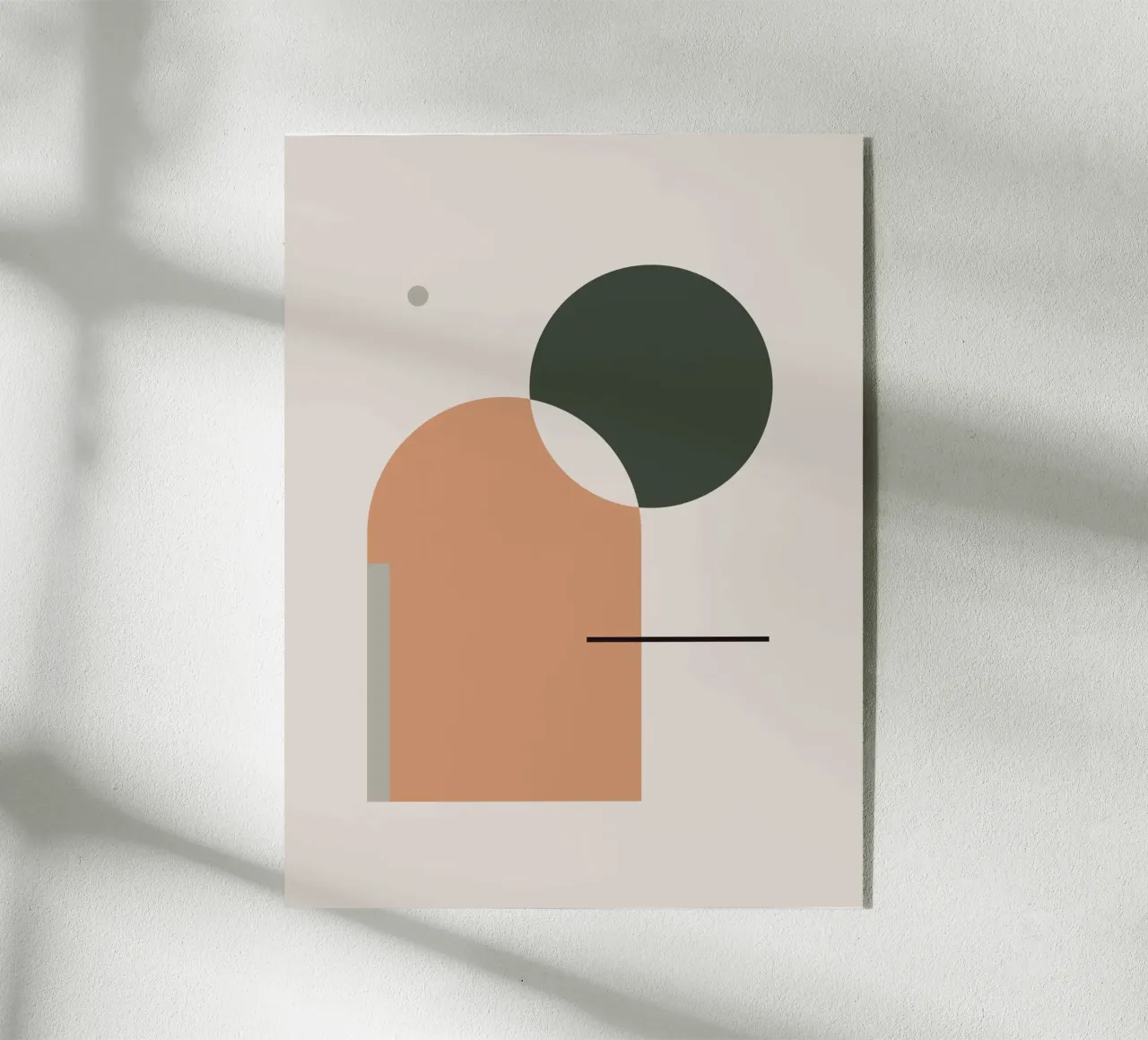 Simple Harmony - Composition abstraite plexiglas de KHouse Studio