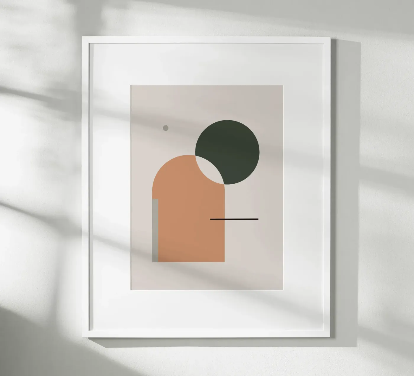 Simple Harmony - Abstract Composition Poster von KHouse Studio