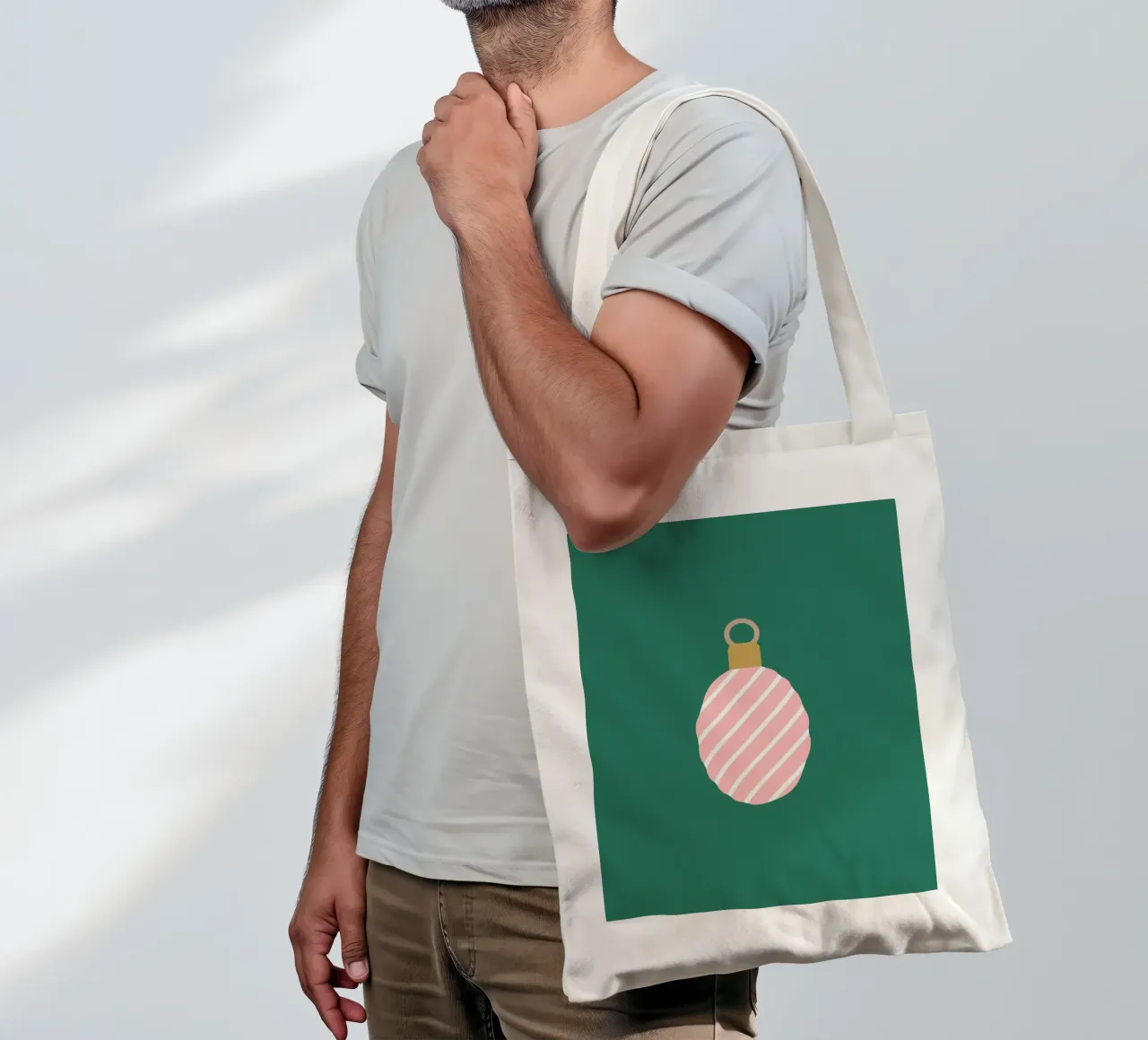 Palla rosa borsa in juta da janamossmann