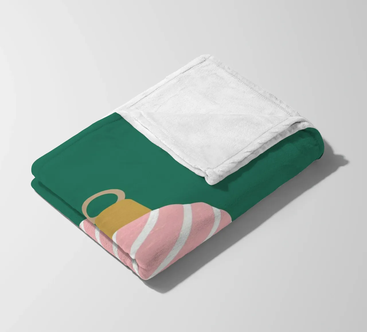 Palla rosa coperta in pile da janamossmann