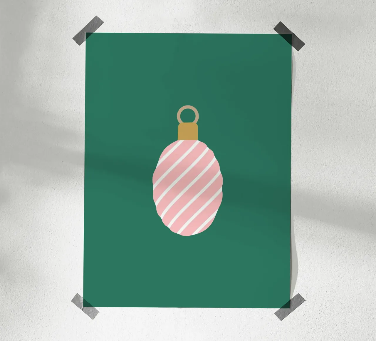 Palla rosa poster da janamossmann