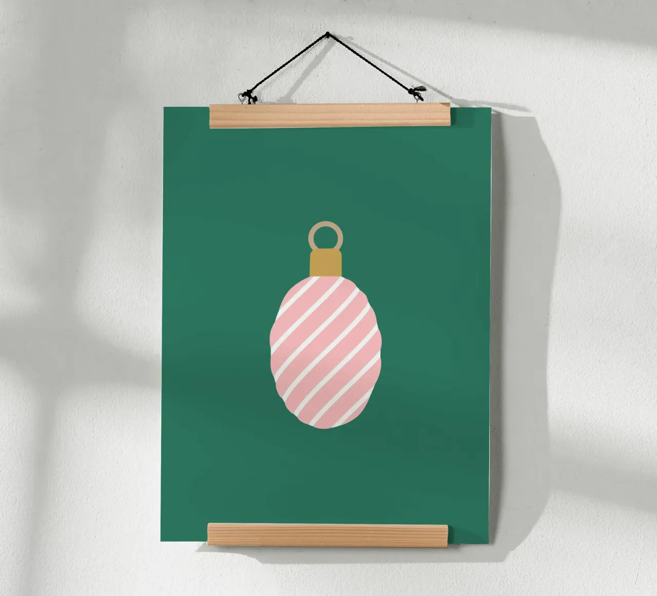 Palla rosa poster da janamossmann