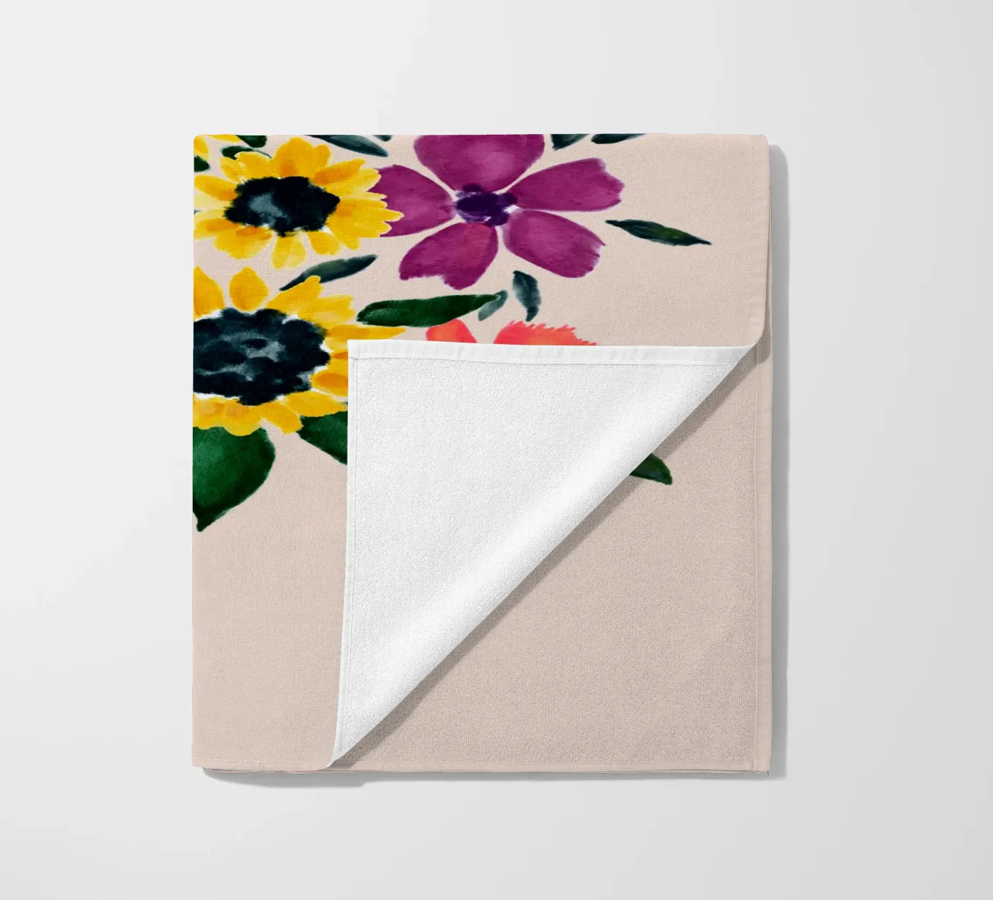 Sunflowers telo mare da Petra Lang - Floral Art