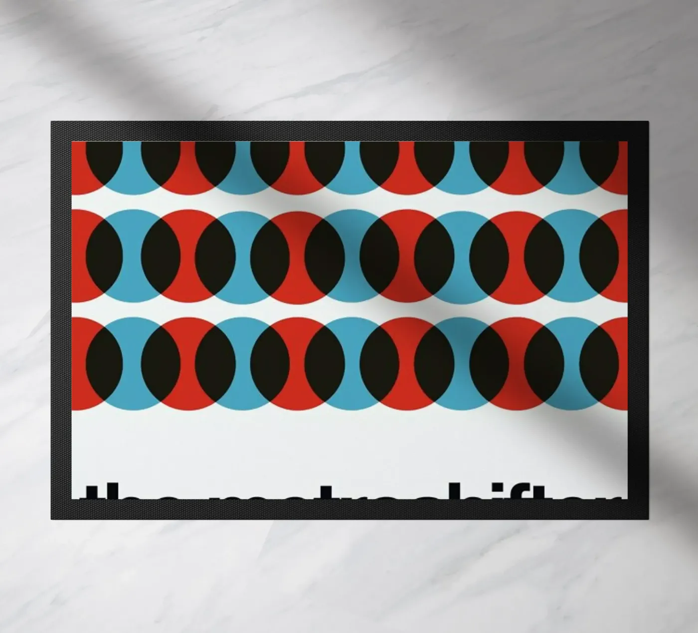 Metroshifter deurmat van Stephan Kochs