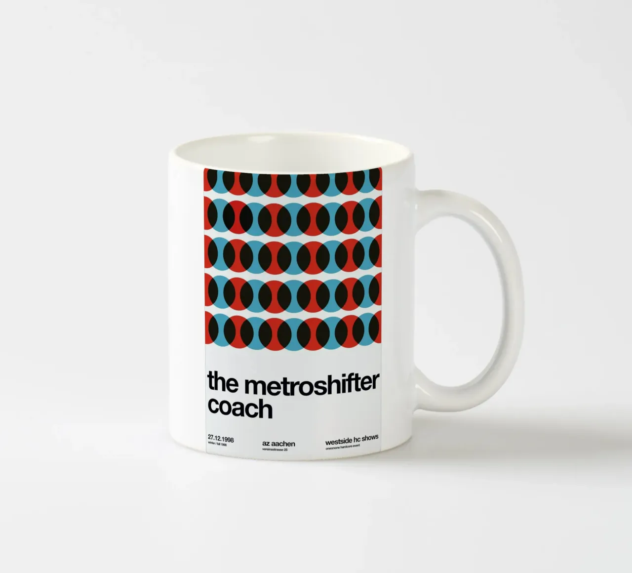 Metroshifter tazza in ceramica da Stephan Kochs