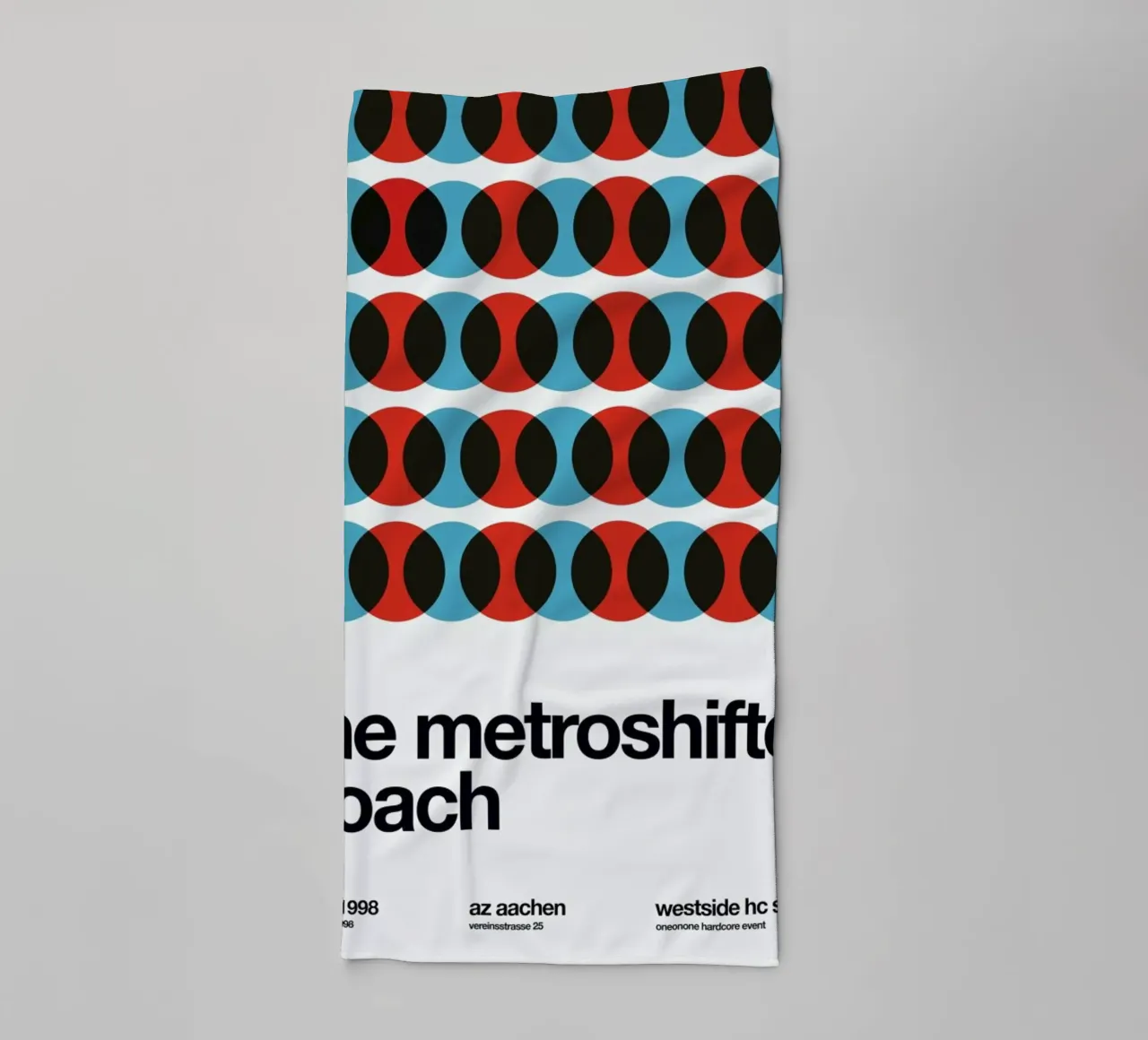 Metroshifter asciugamano da bagno da Stephan Kochs