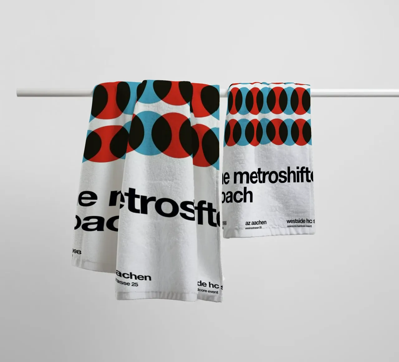 Metroshifter asciugamano da bagno da Stephan Kochs