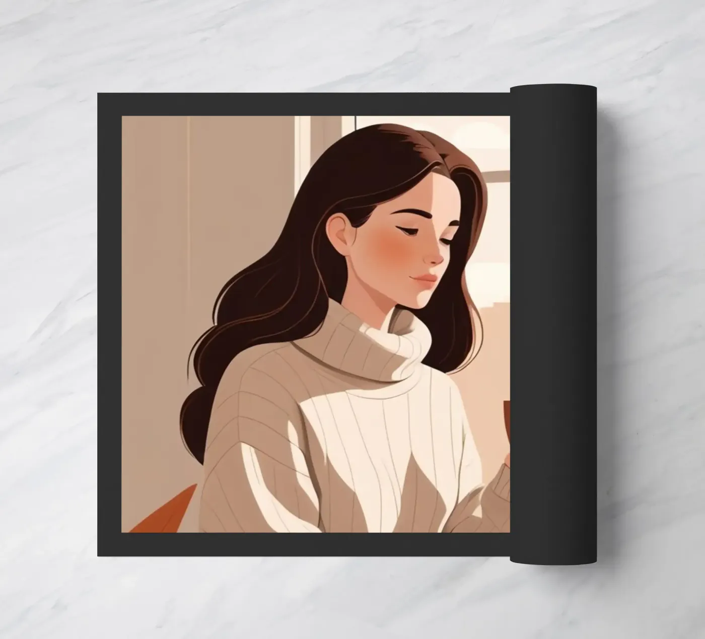 Ochtendstilte deurmat van Maison Solis