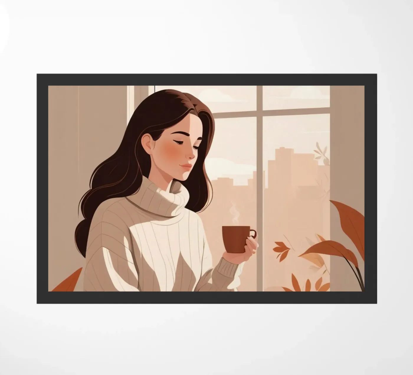 Ochtendstilte deurmat van Maison Solis