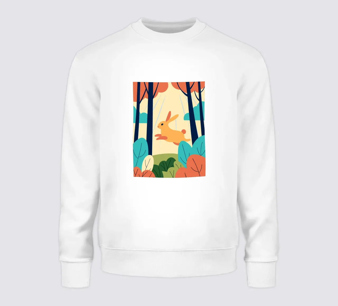 Coniglio nella foresta felpa da PROTECT ANIMALS