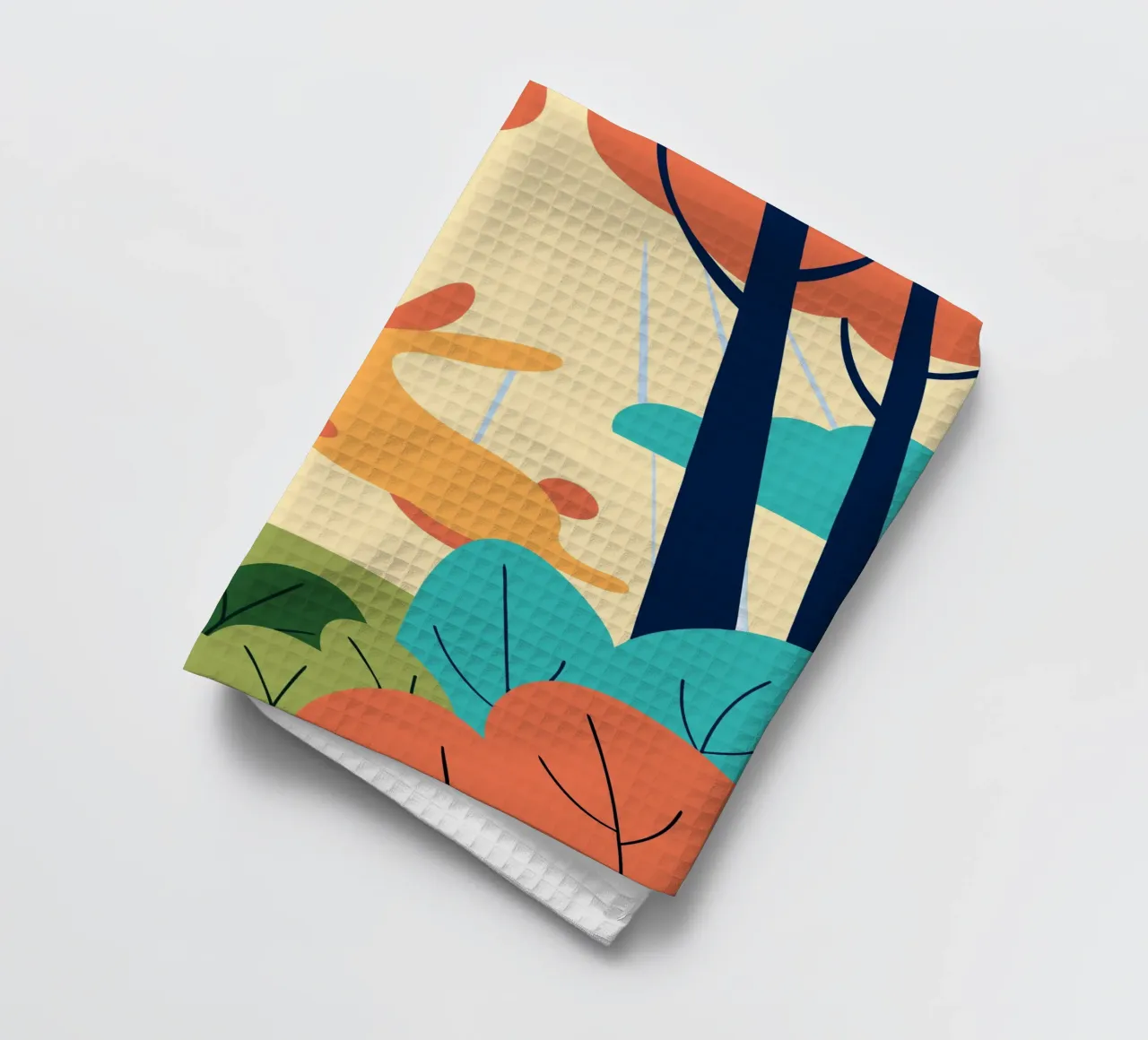 Lapin dans la forêt torchon de PROTECT ANIMALS