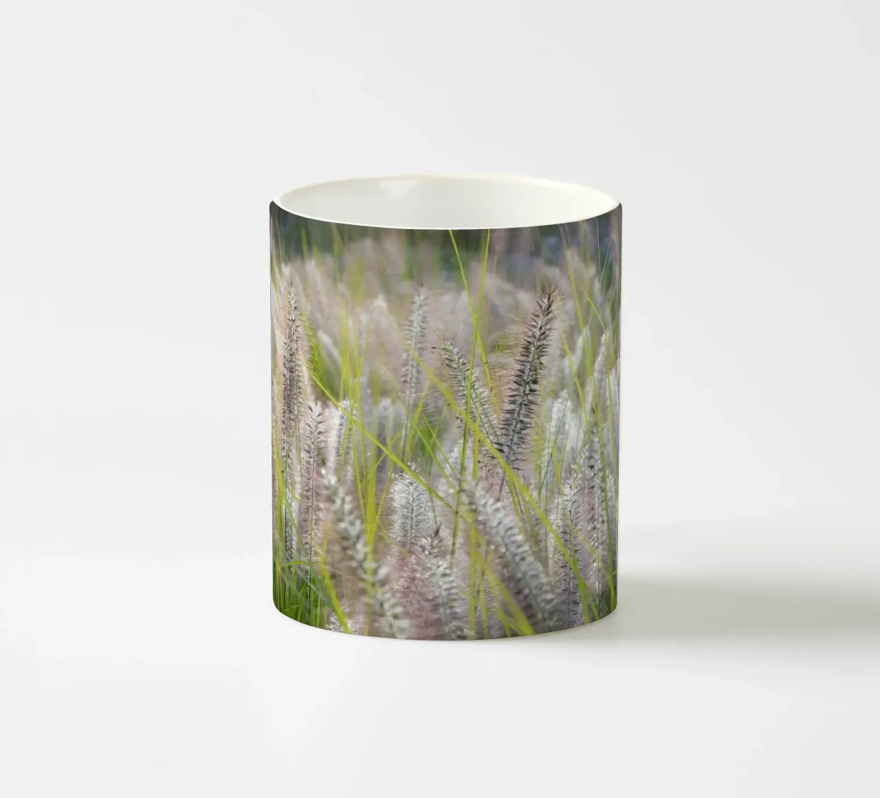 Lampada pulisci erba tazza in ceramica da Barbara Buderath Fotodesign