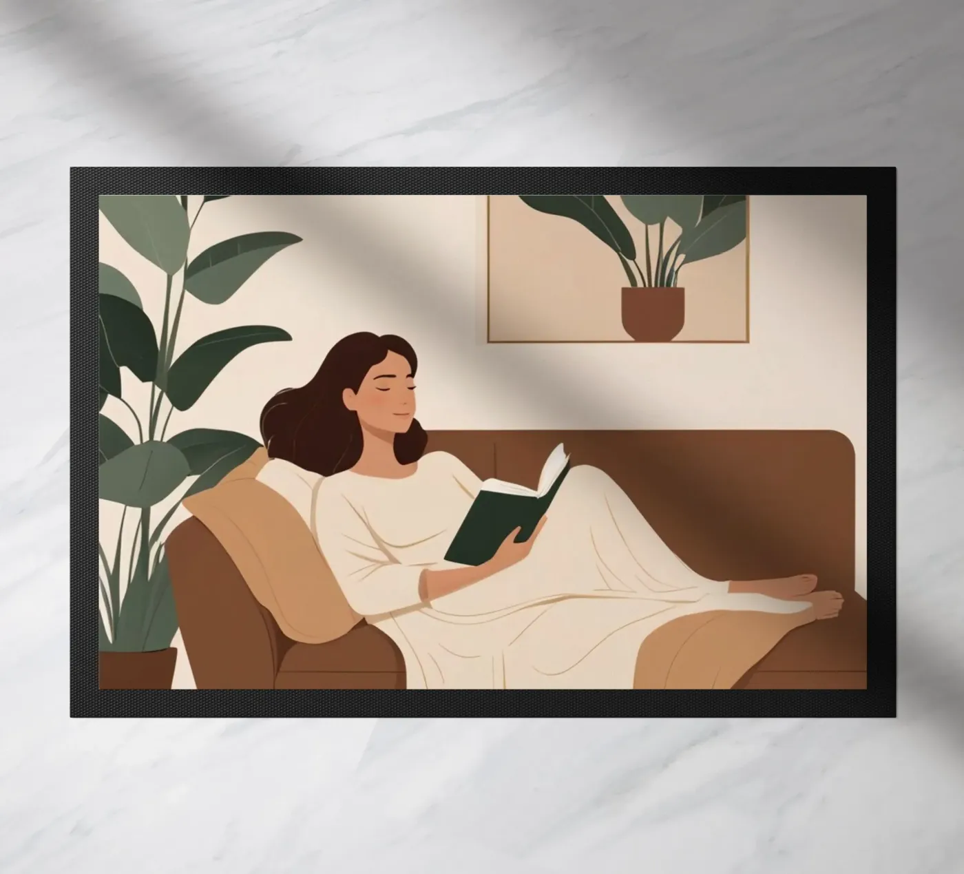 Evening Escape doormat by Maison Solis