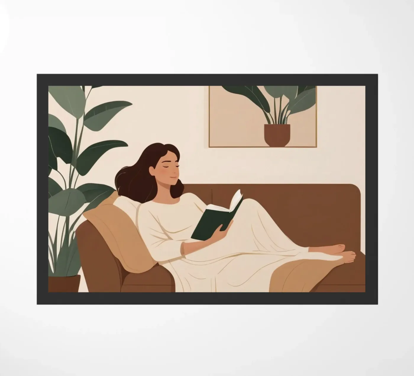 Evening Escape doormat by Maison Solis