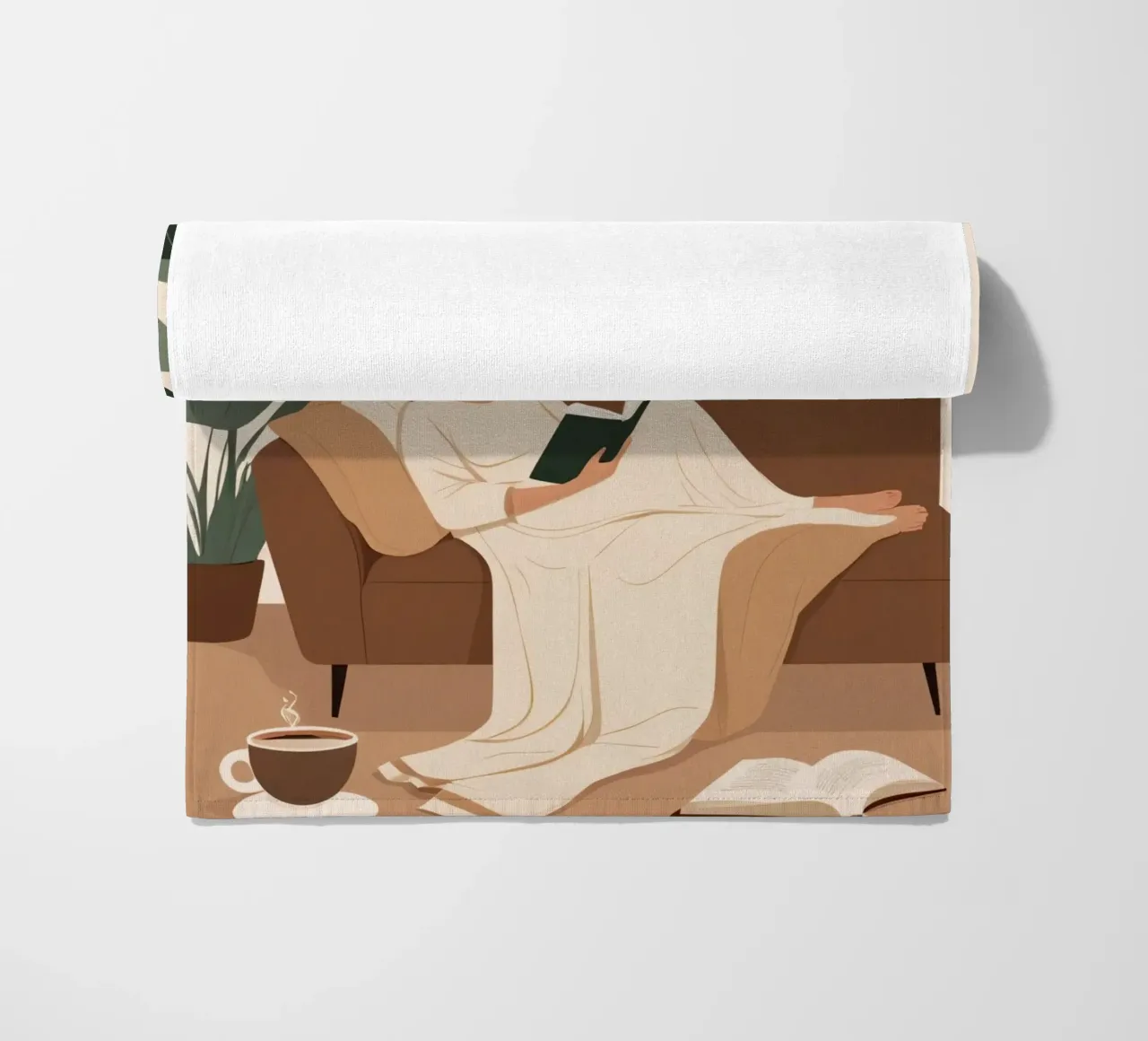 Fuga serale telo mare da Maison Solis