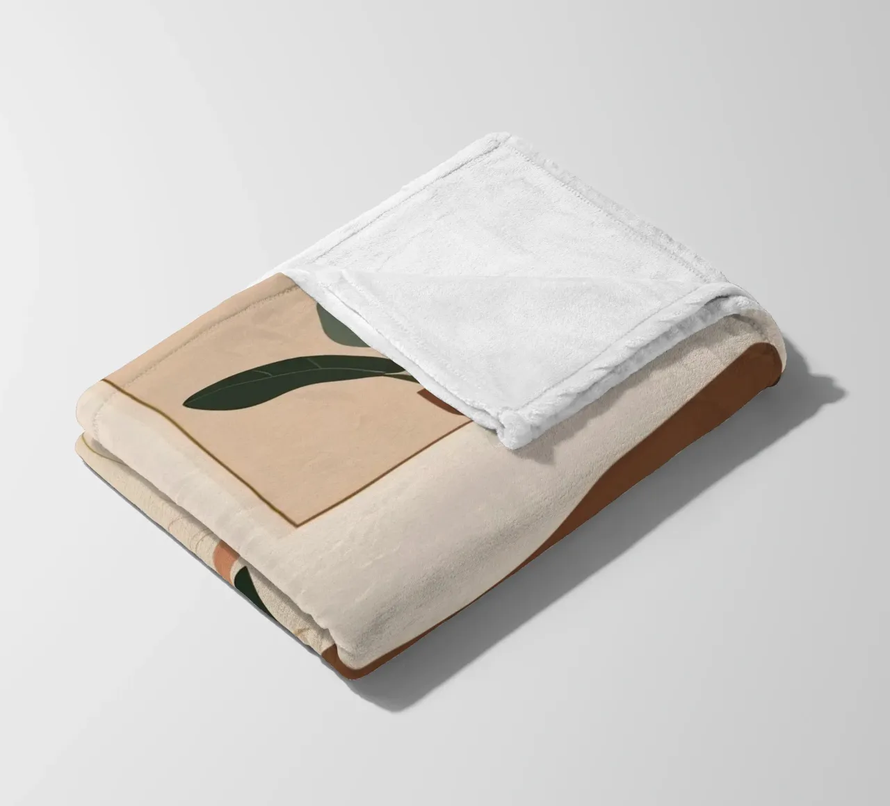 Abendliche Flucht Fleecedecke von Maison Solis