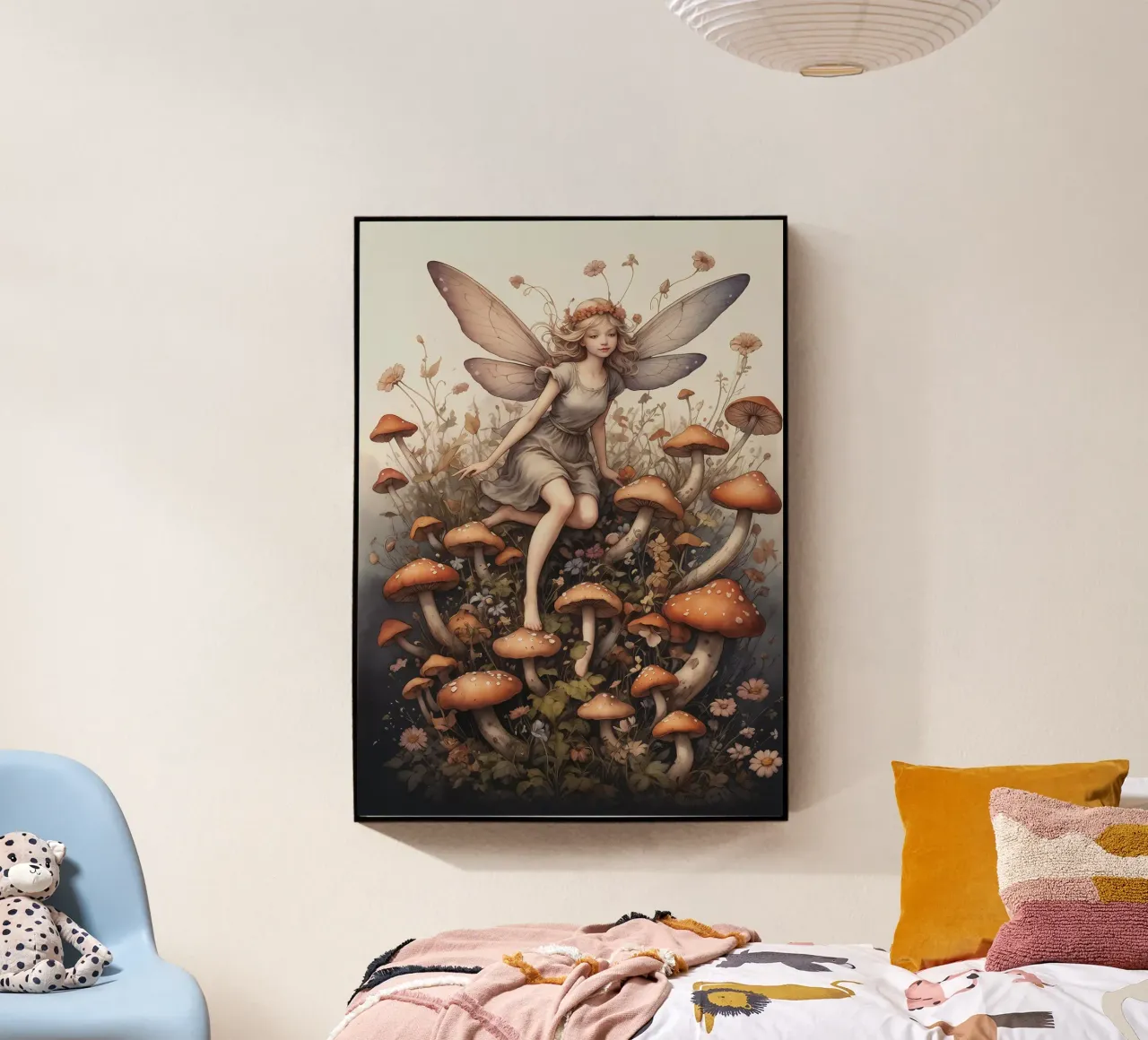 Fata dei funghi plexiglass da Eva Nev