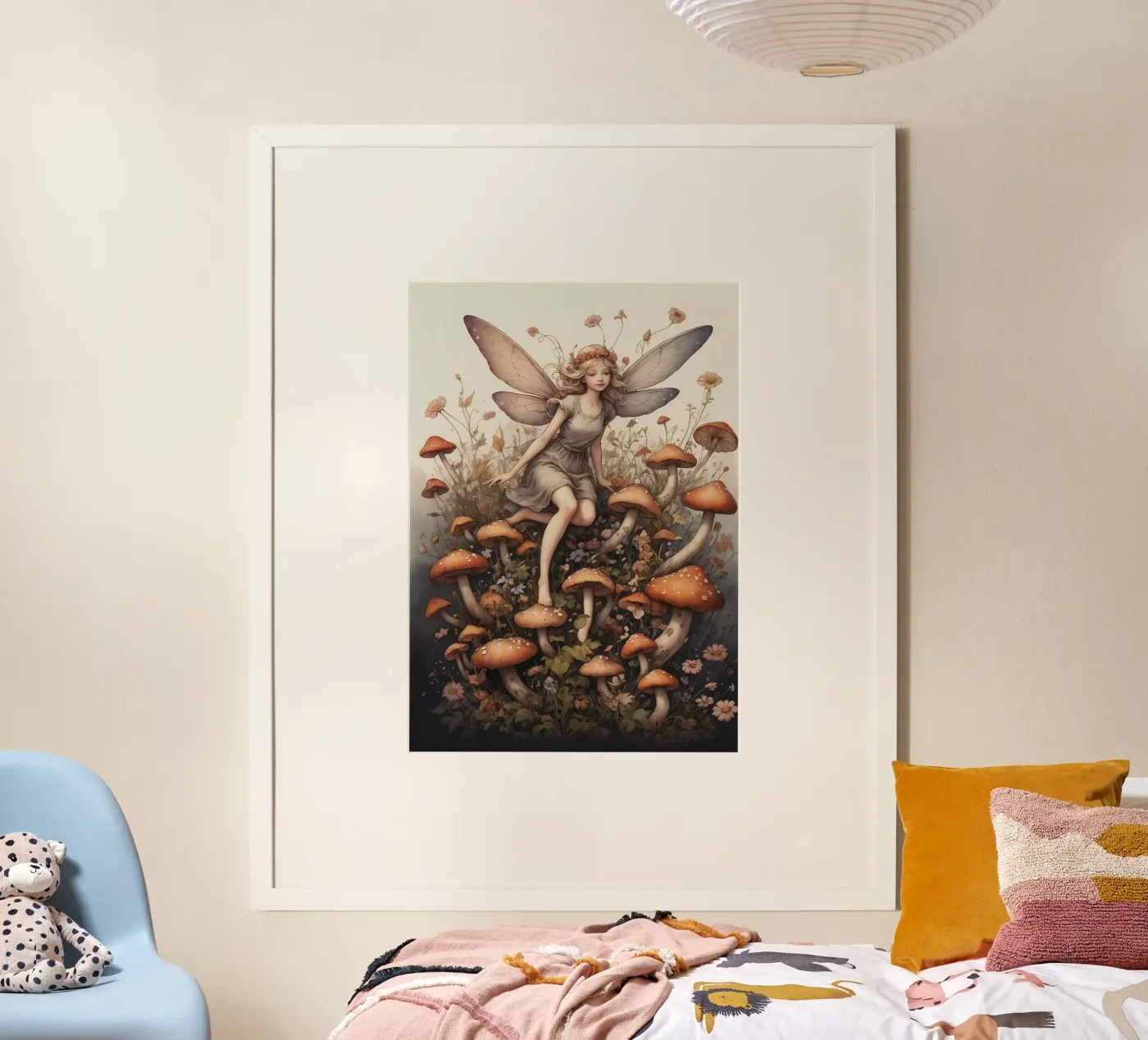 Mushroom Fairy poster da Eva Nev