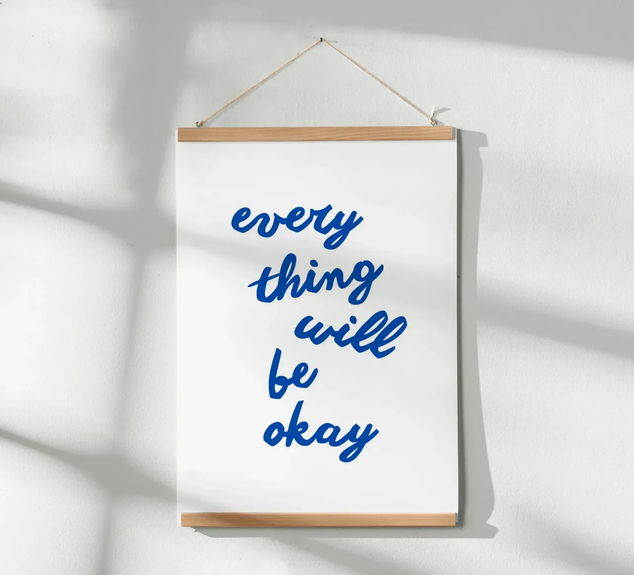 Everything will be okay poster da Quotes on walls