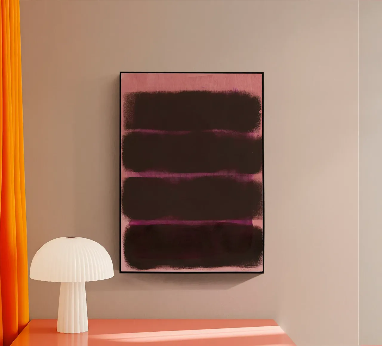 abstract colorfields 3 acrylic glass by IRIS LEHNHARDT FINE ART