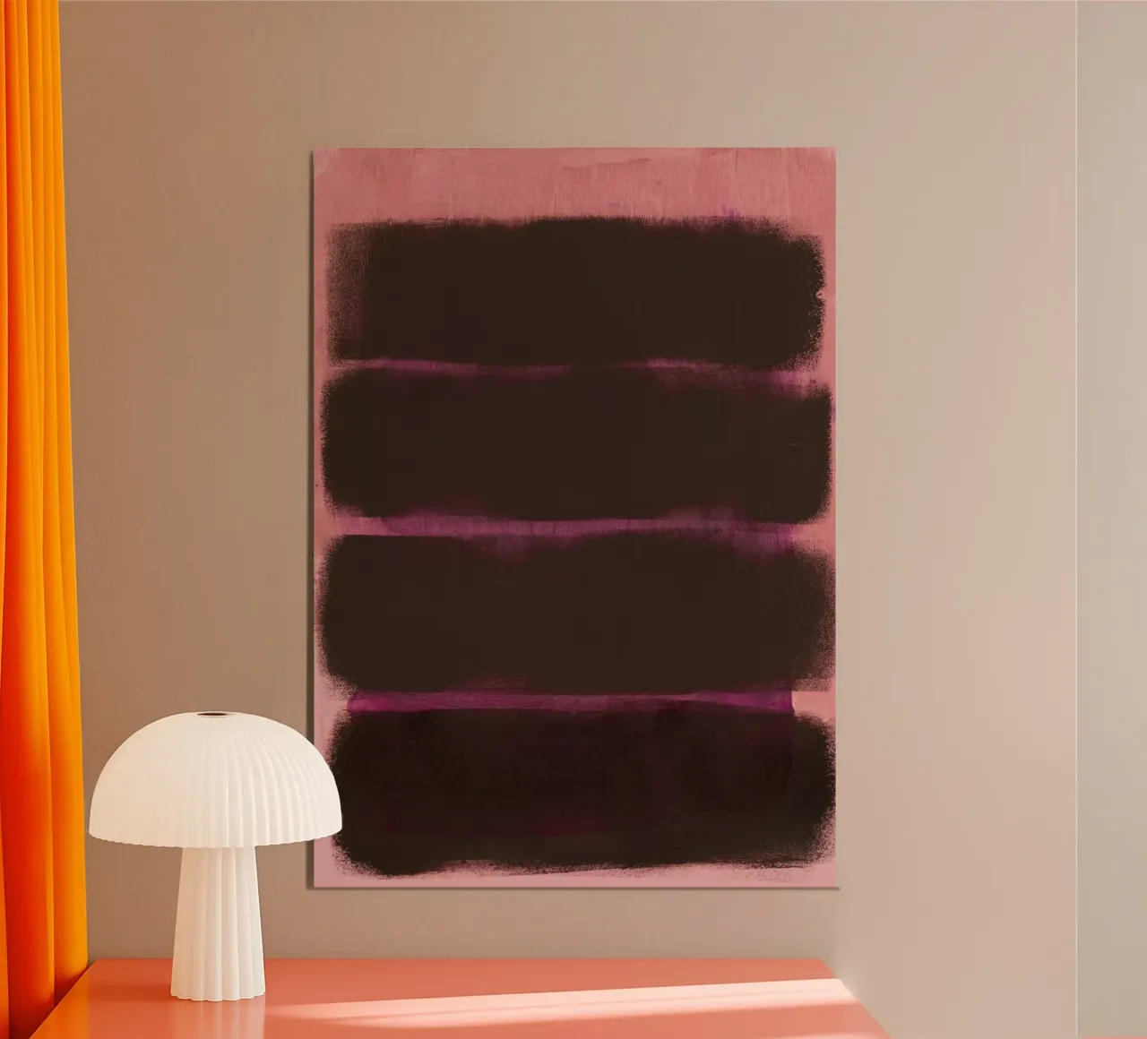 abstract colorfields 3 alluminio dibond da IRIS LEHNHARDT FINE ART