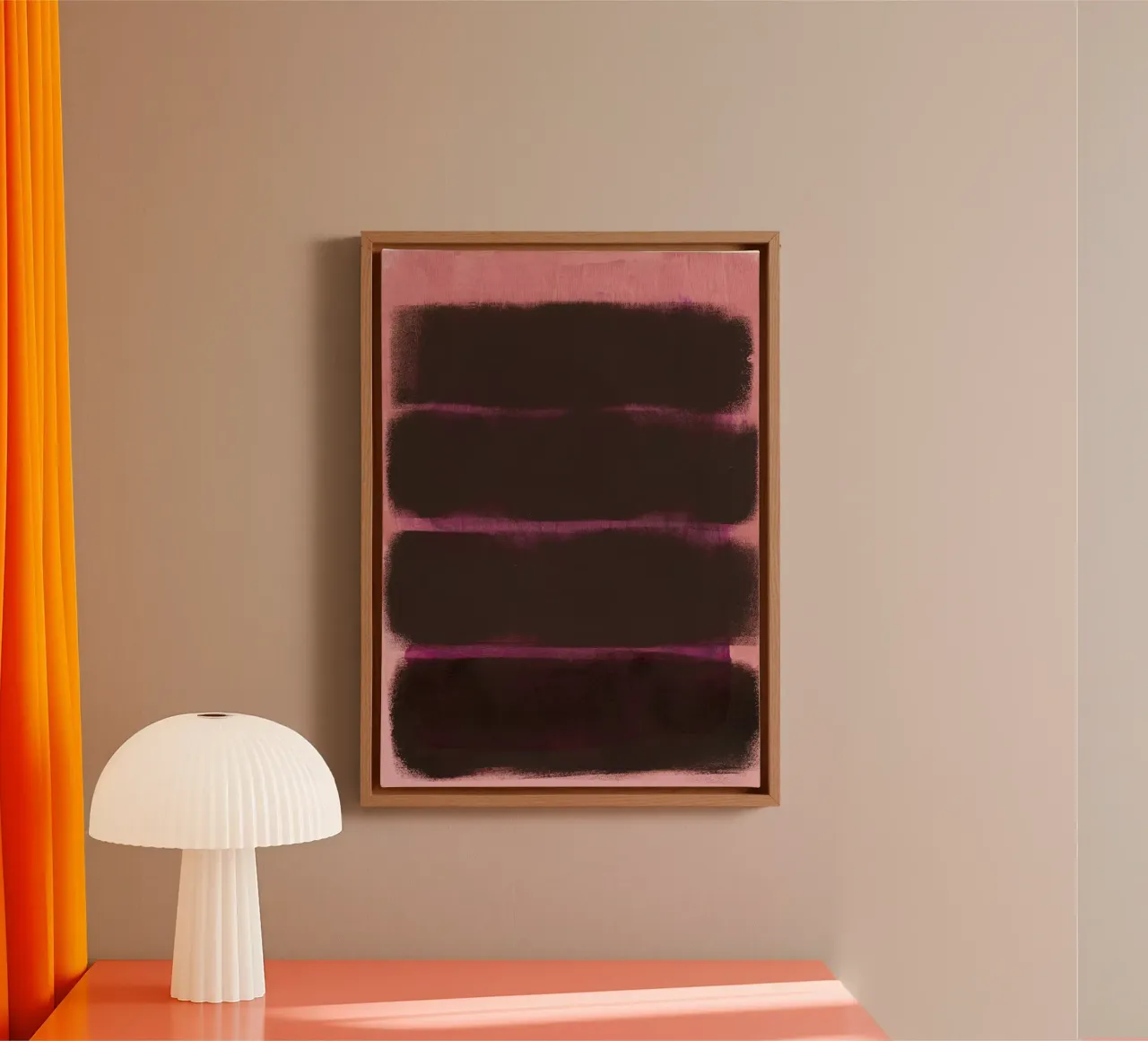 abstract colorfields 3 tela da IRIS LEHNHARDT FINE ART