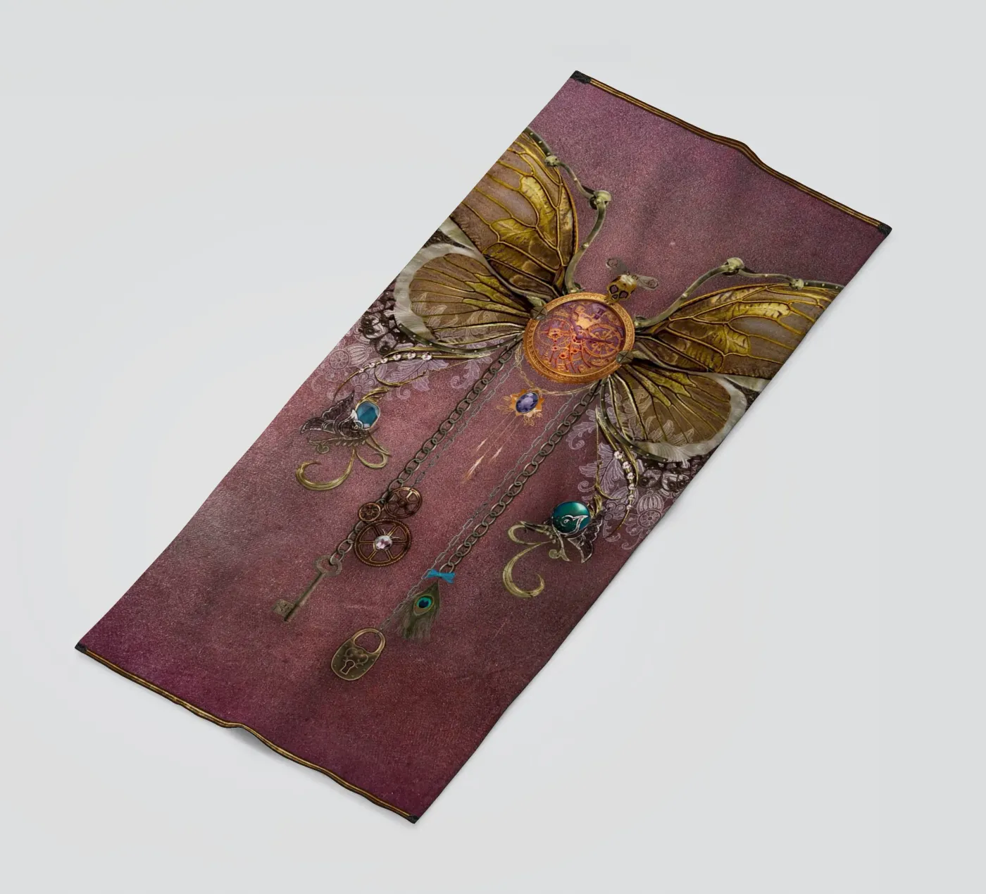 Papillon Steampunk serviette de plage de Eva Nev