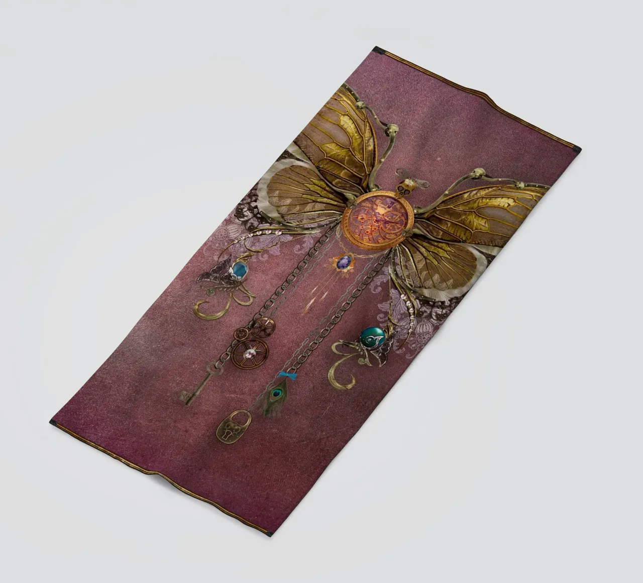 Farfalla steampunk telo mare da Eva Nev