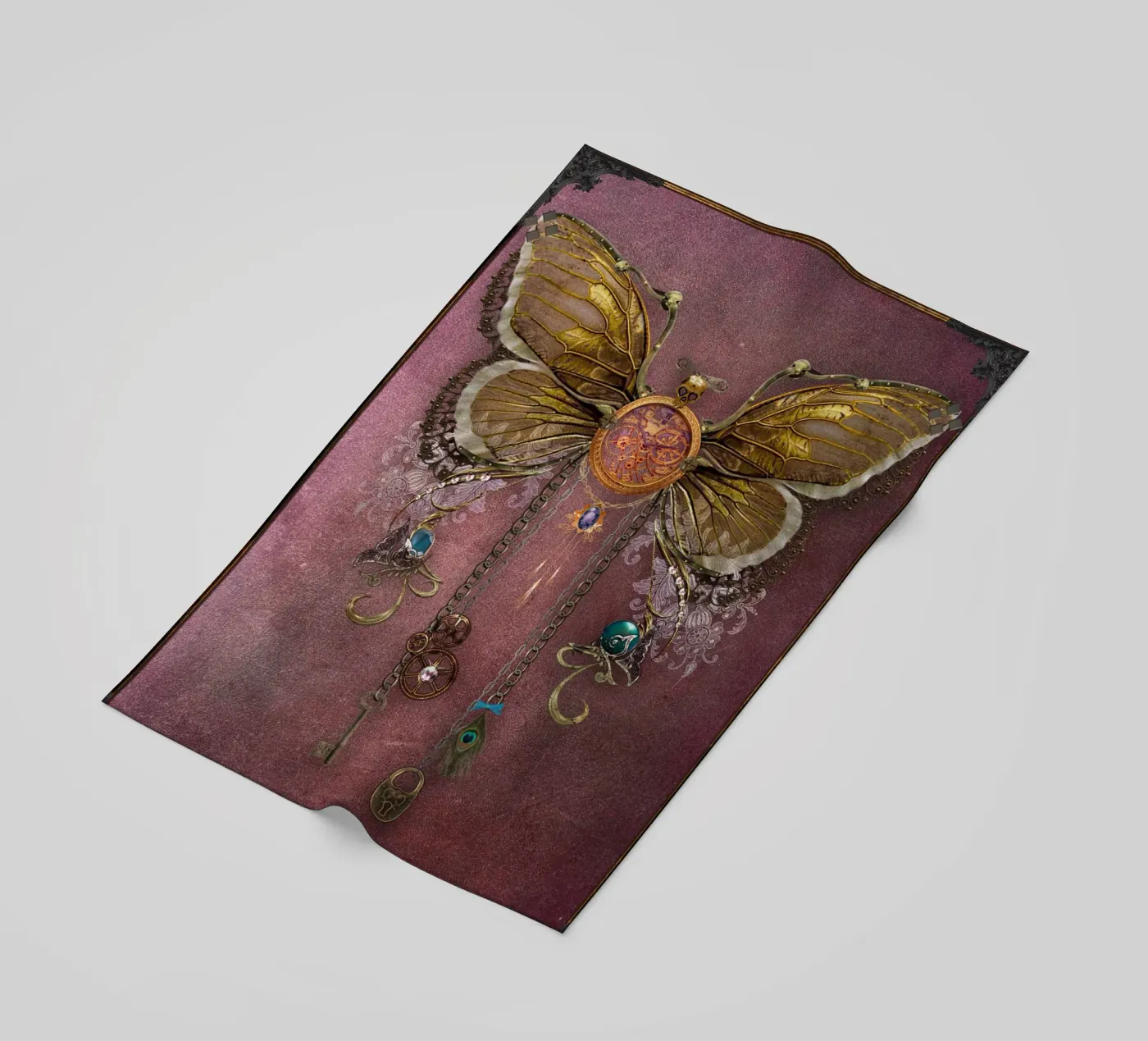 Papillon Steampunk serviette de plage de Eva Nev
