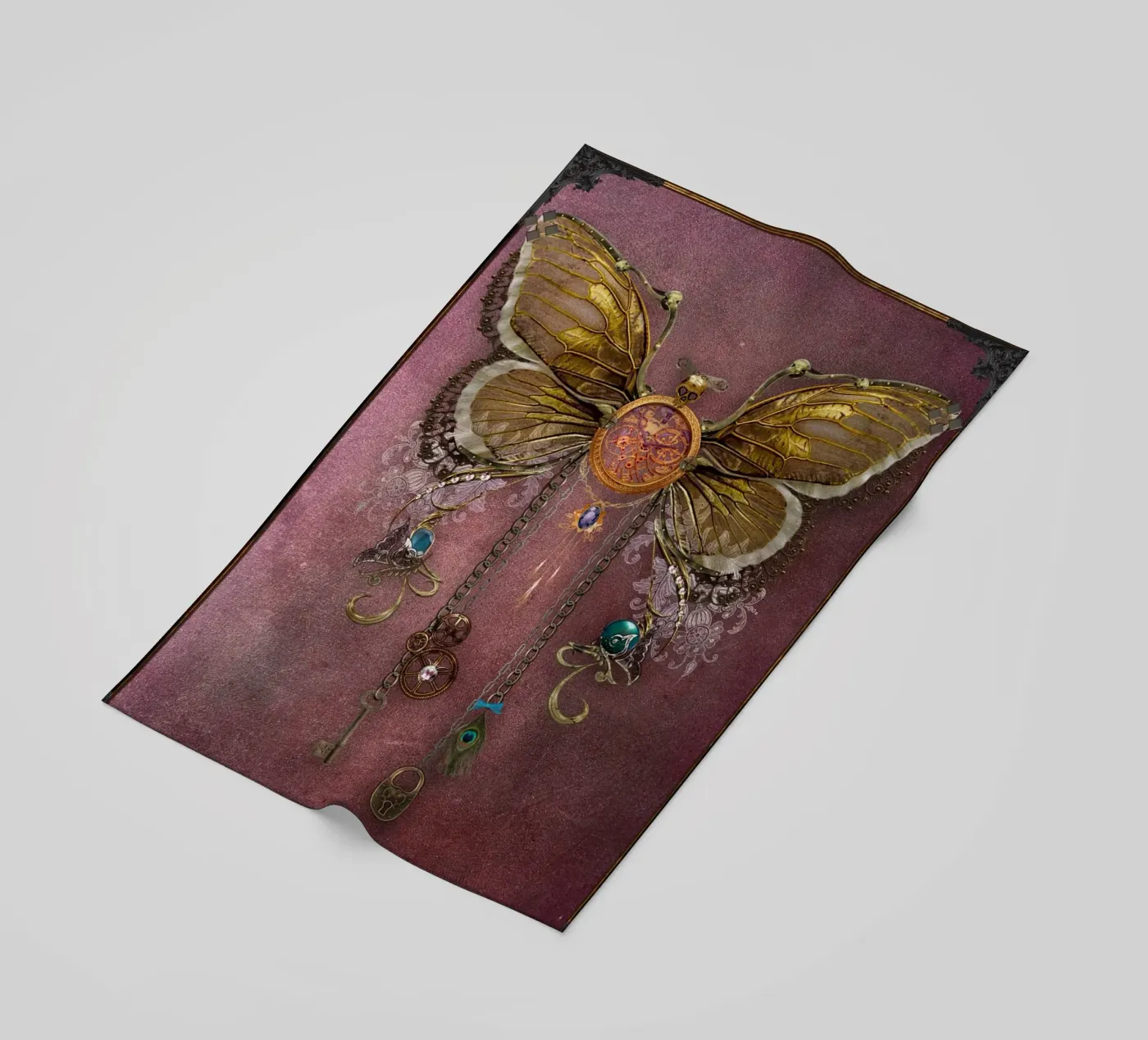 Papillon Steampunk serviette de plage de Eva Nev