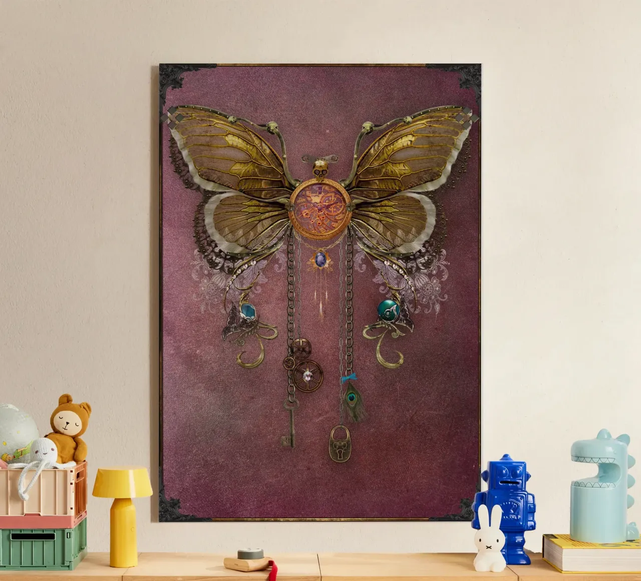 Farfalla steampunk plexiglass da Eva Nev