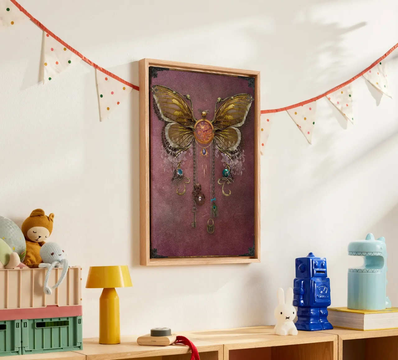 Farfalla steampunk tela da Eva Nev